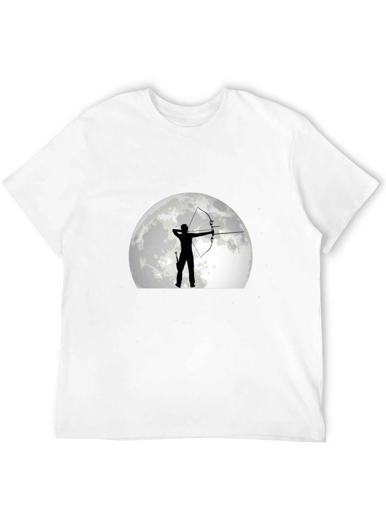 Archer Moon T-Shirt - Unique Graphic Tee