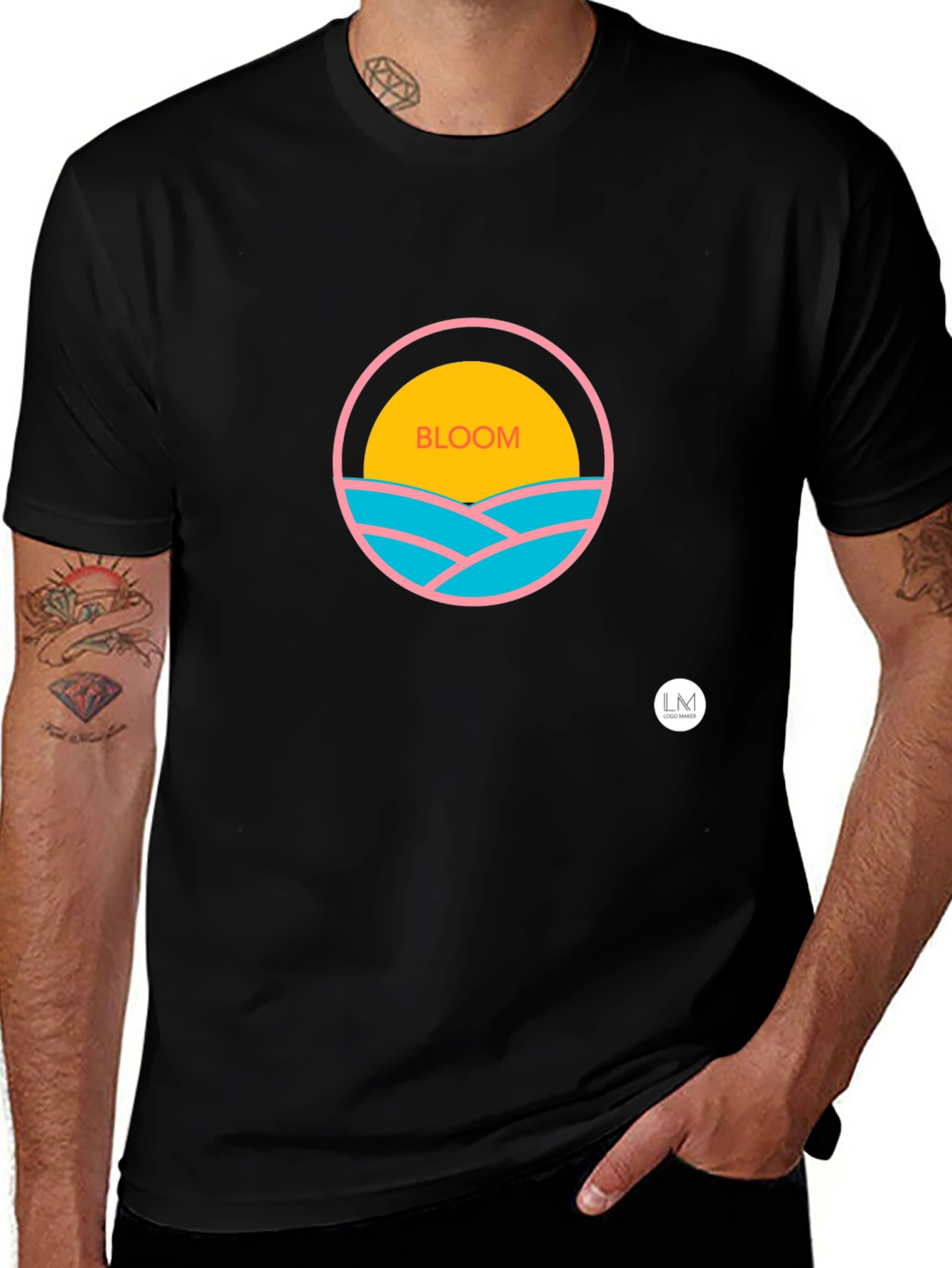 Bloom Graphic Tee - Stylish Comfort Modern Design
