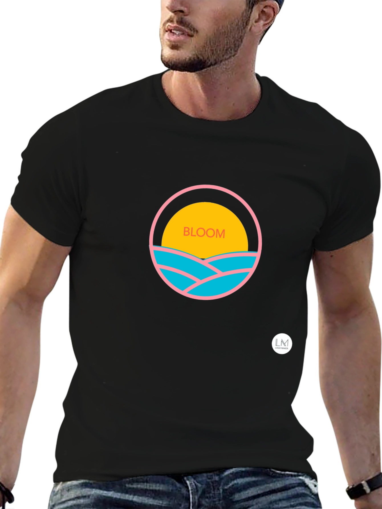 Bloom Graphic Tee - Stylish Comfort Modern Design