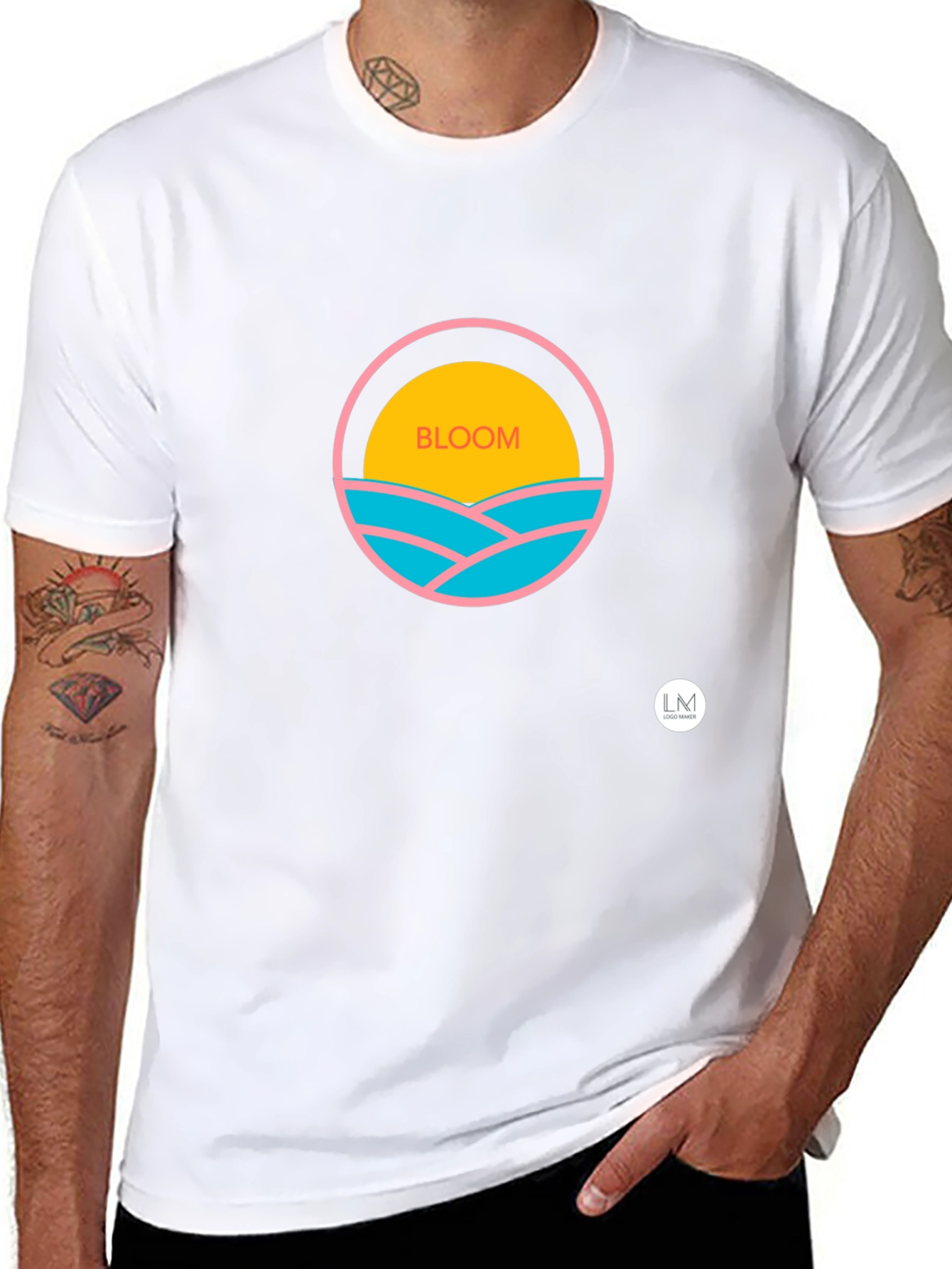 Bloom Graphic Tee - Stylish Comfort Modern Design