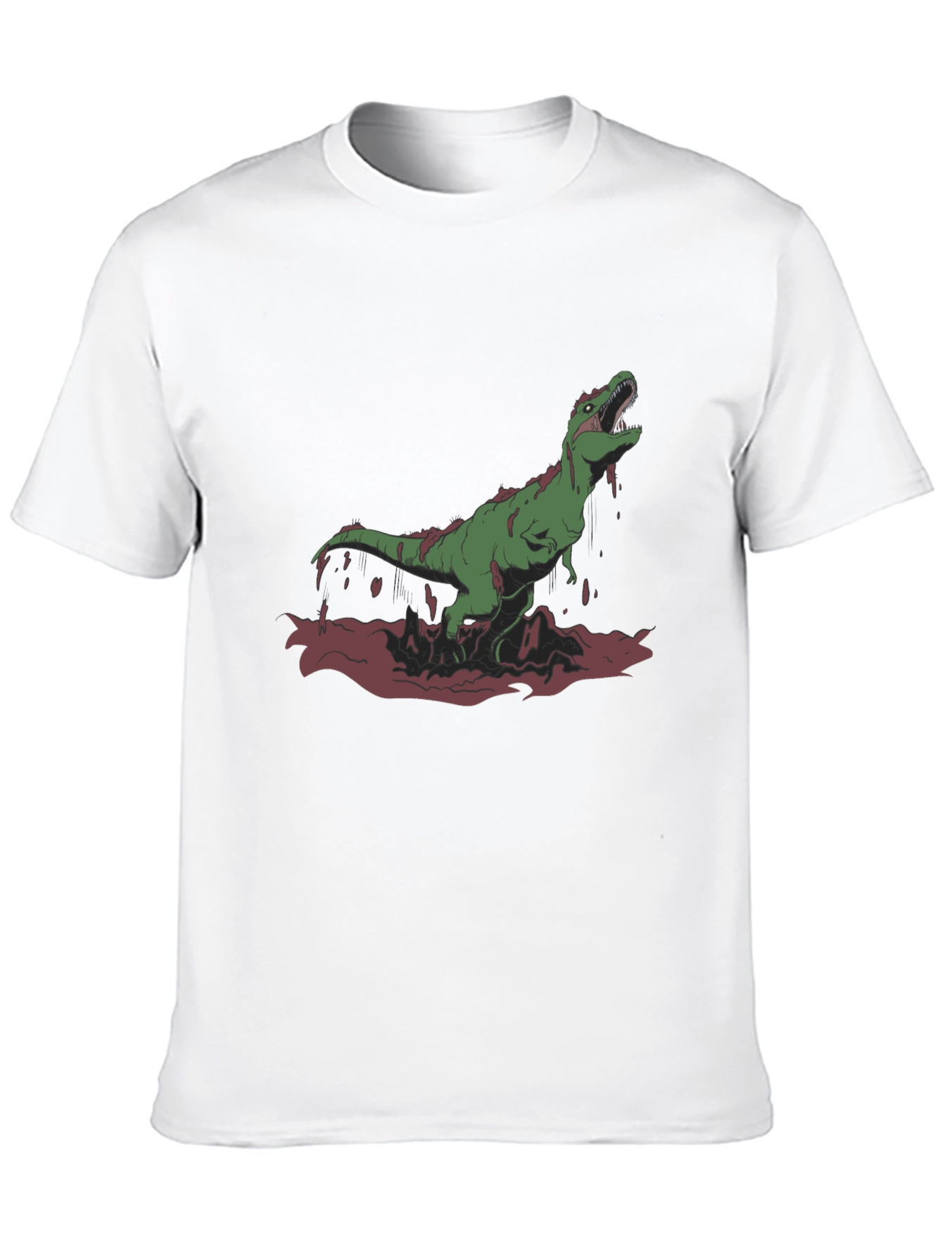 Dinosaur Graphic T-Shirt - Black