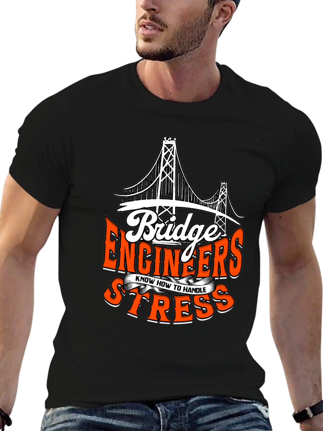 Bridge Engineer Stress T-Shirt