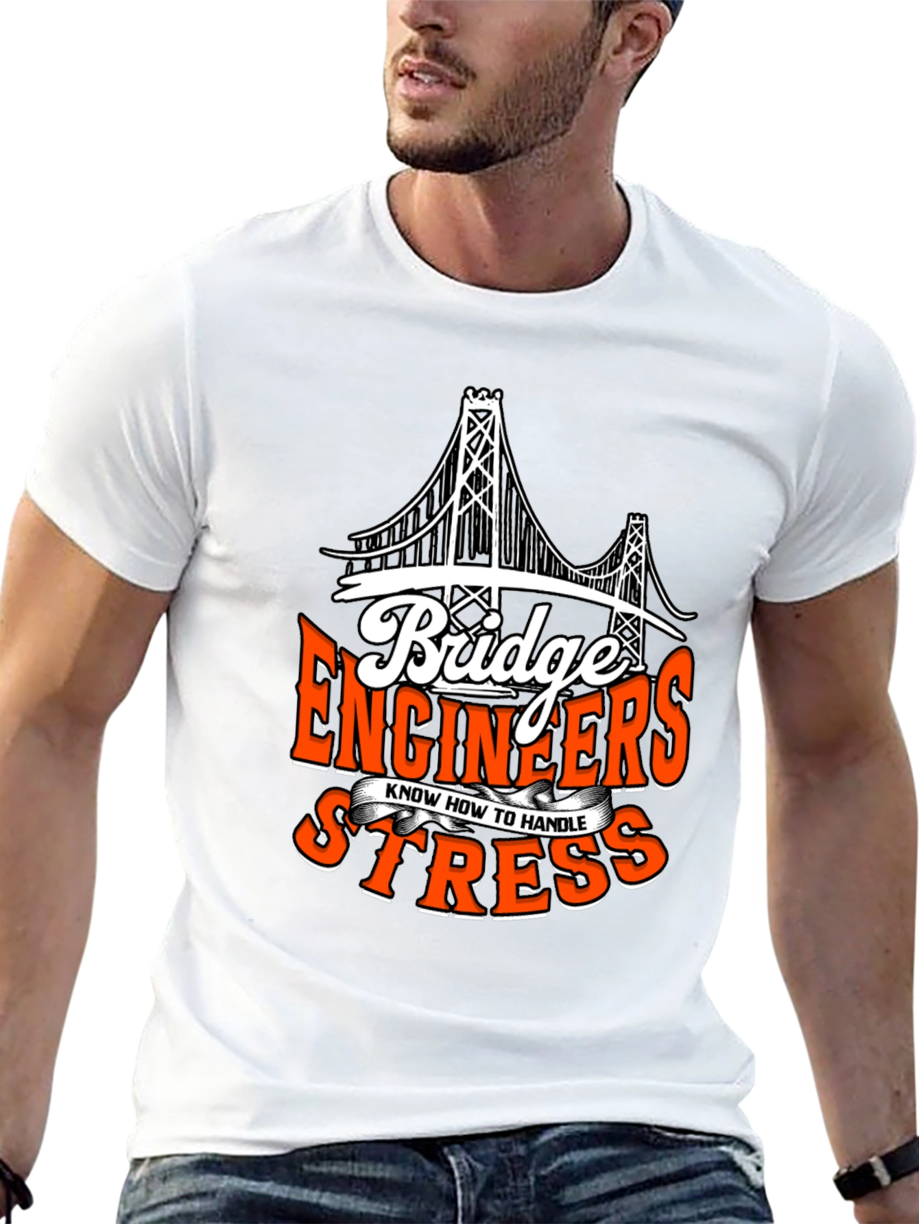 Bridge Engineer Stress T-Shirt