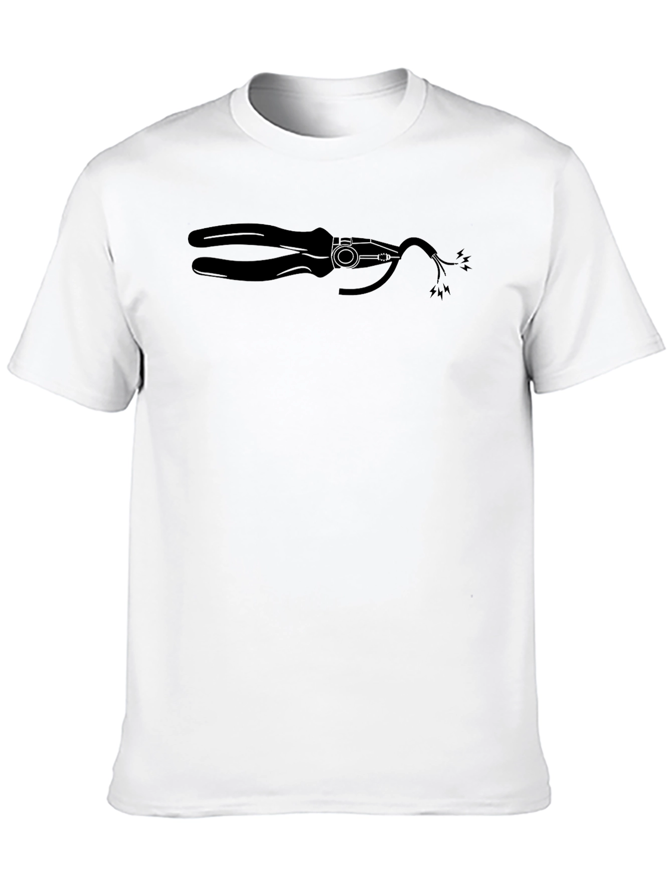 Electrician Humor T-Shirt - Wire Cutter Graphic Tee