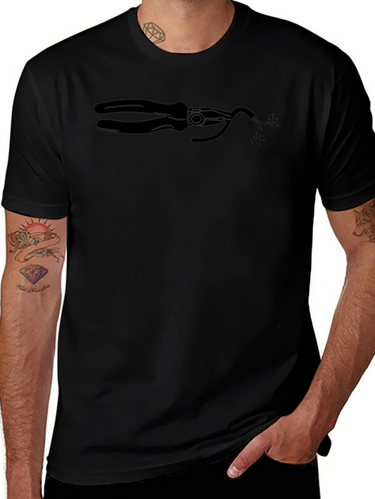 Electrician Humor T-Shirt - Wire Cutter Graphic Tee