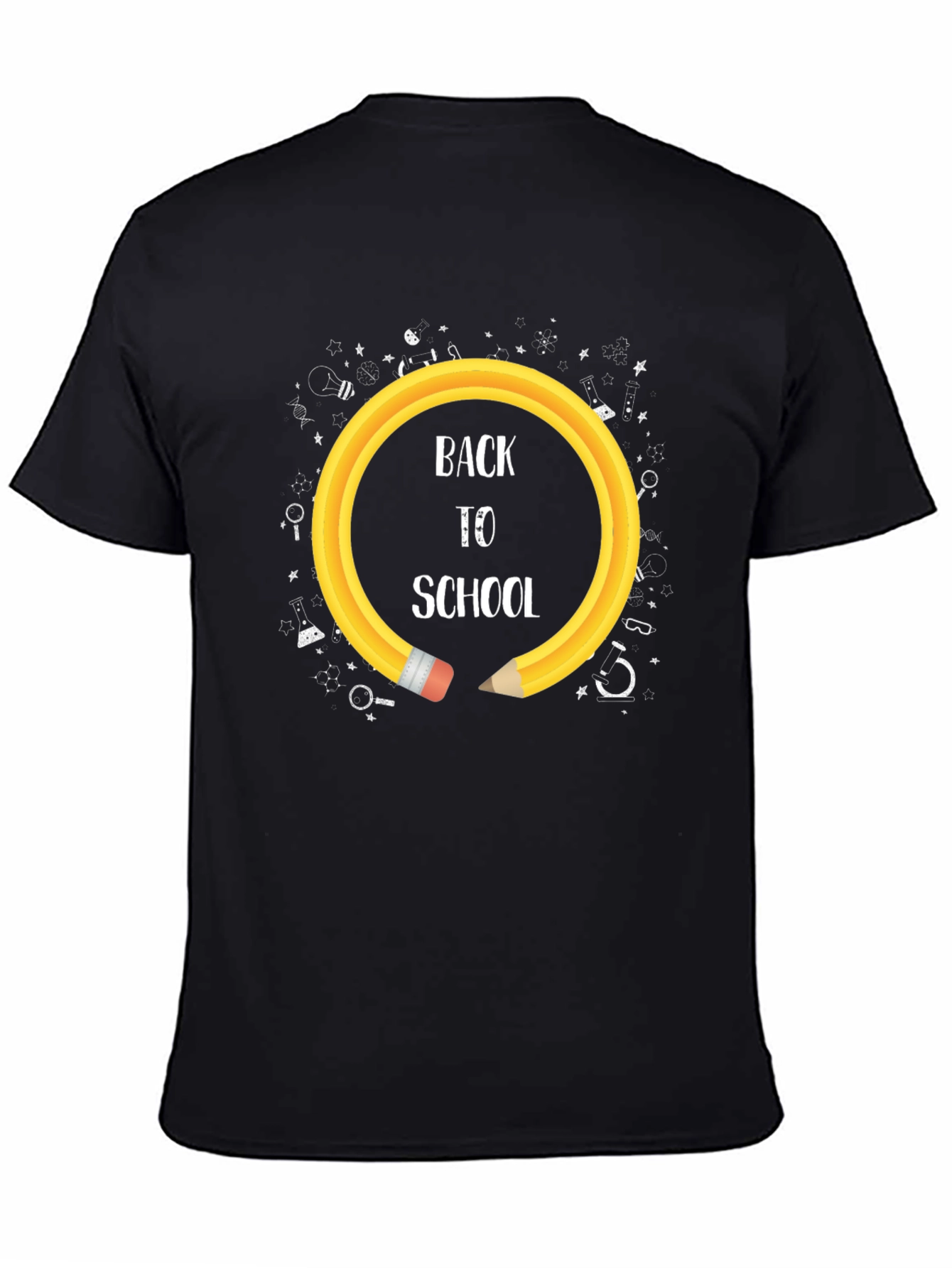 Back To School Pencil Circle T-Shirt