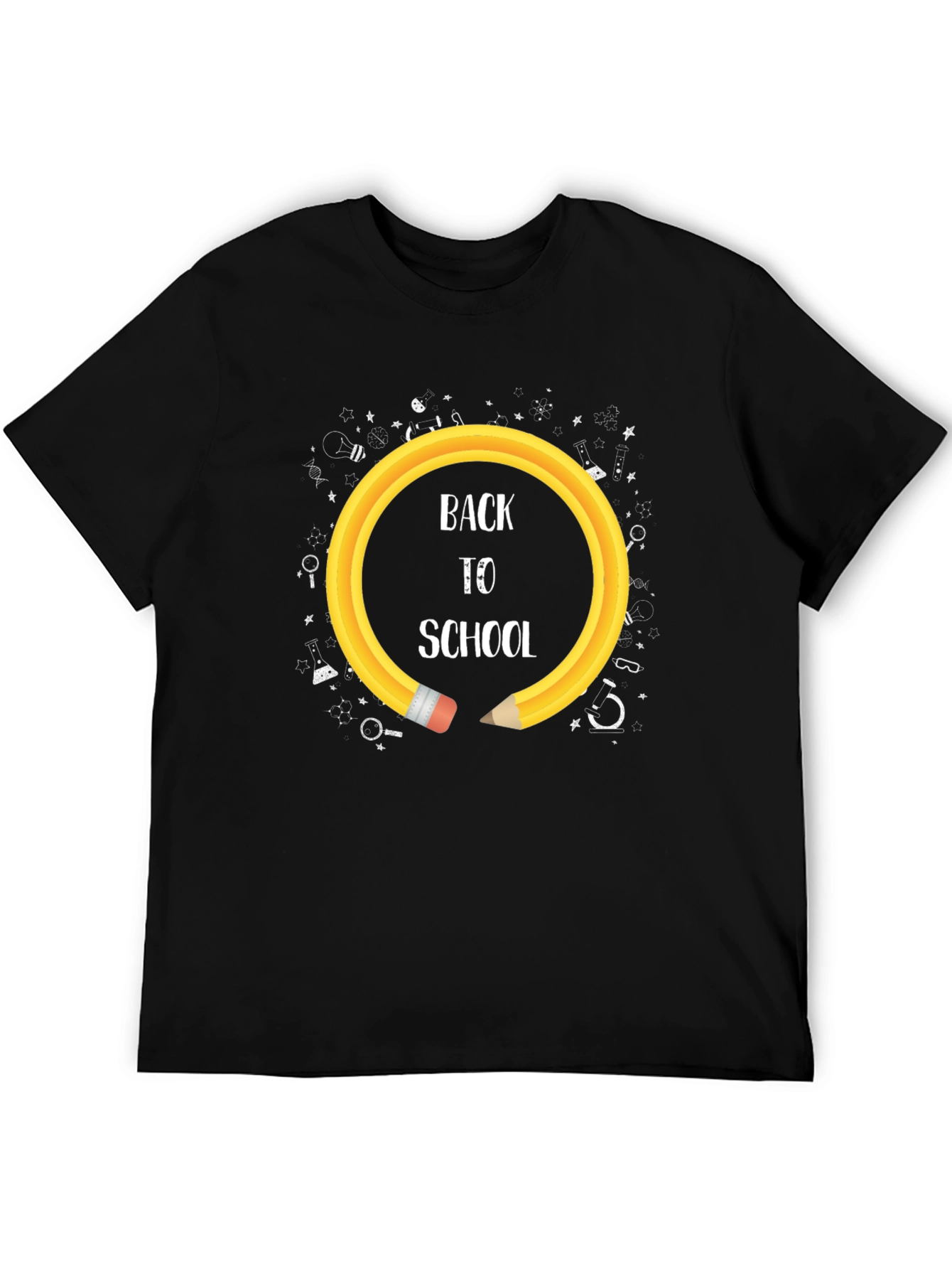 Back To School Pencil Circle T-Shirt