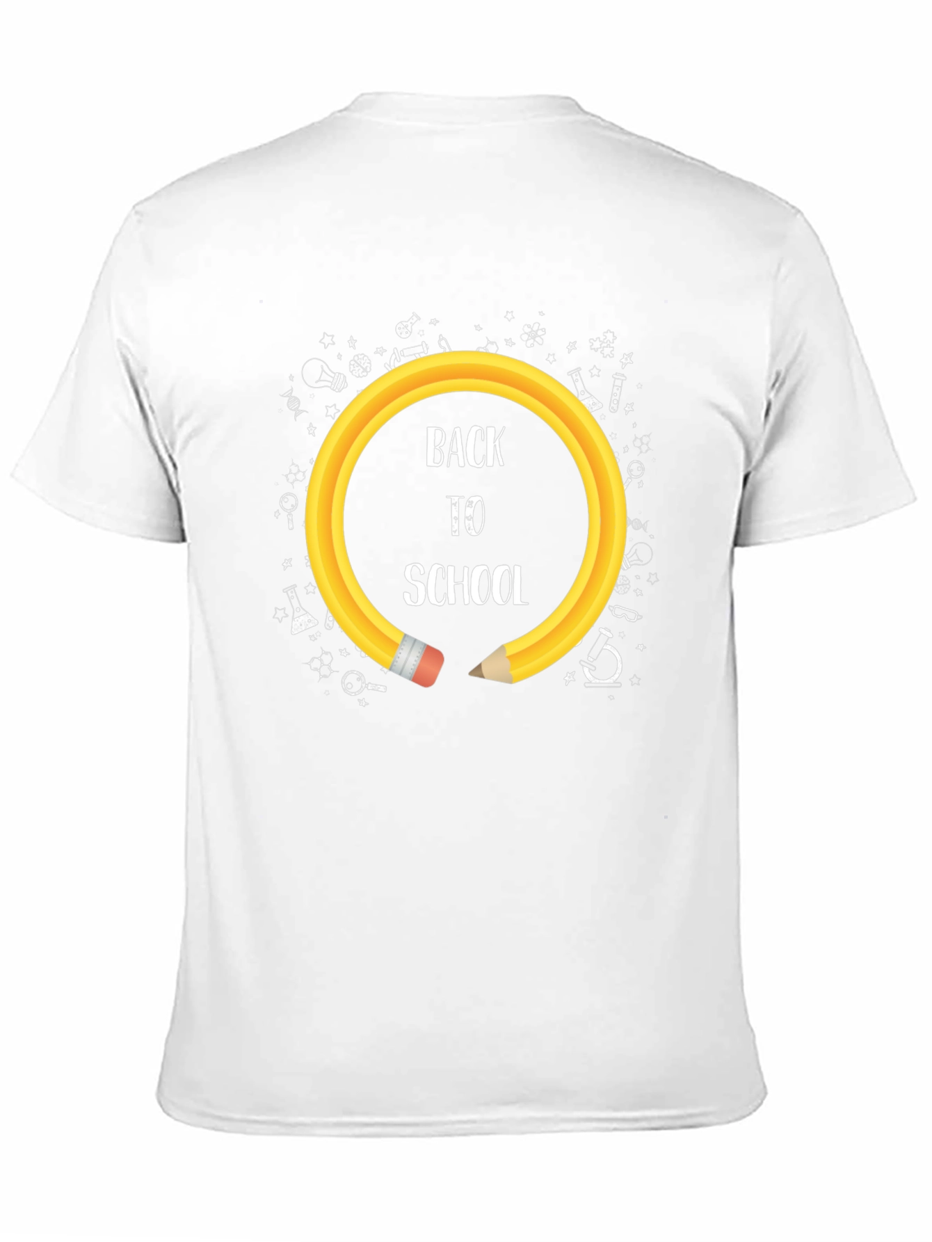 Back To School Pencil Circle T-Shirt