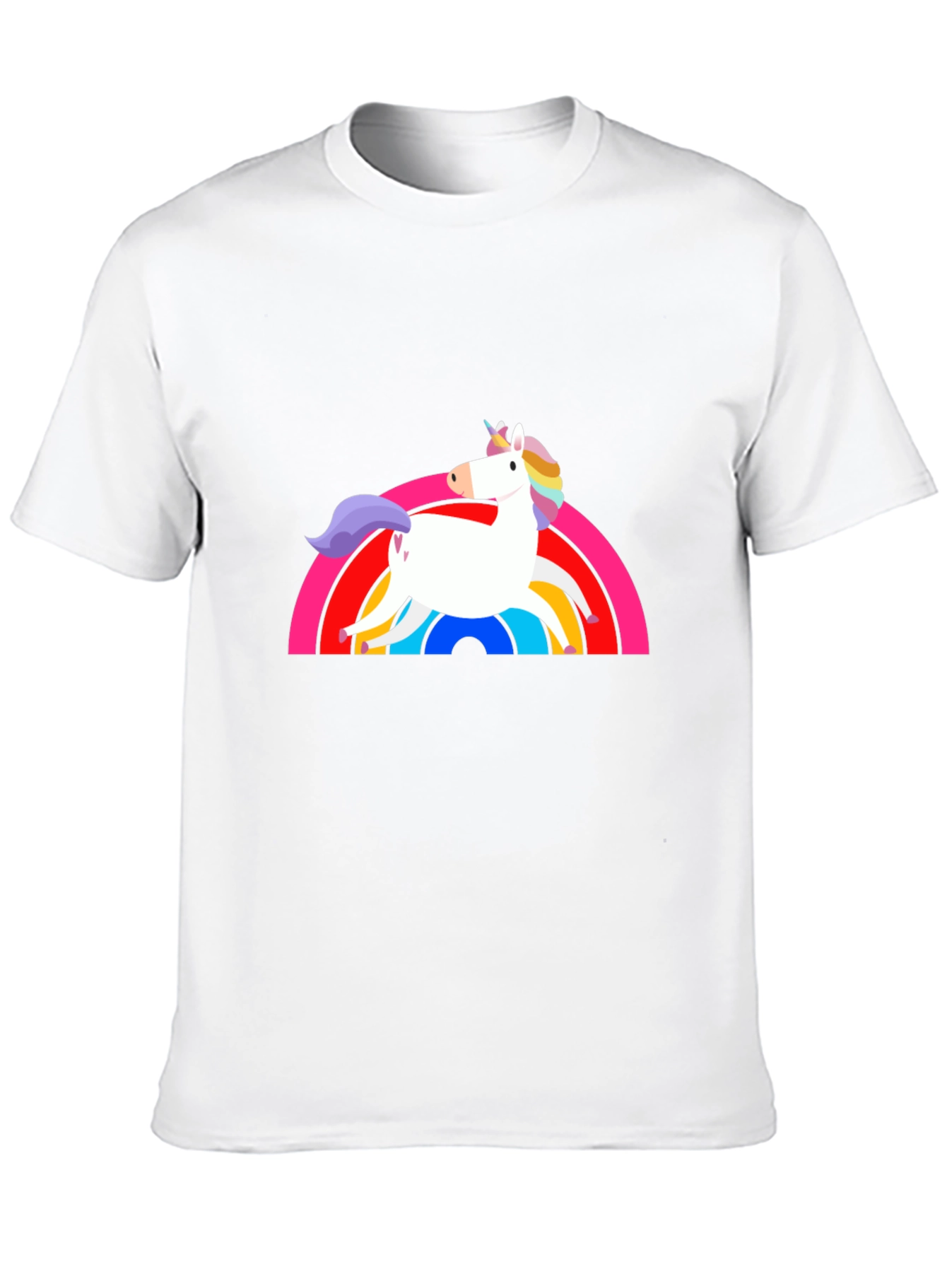 Unicorn Rainbow Graphic T-Shirt