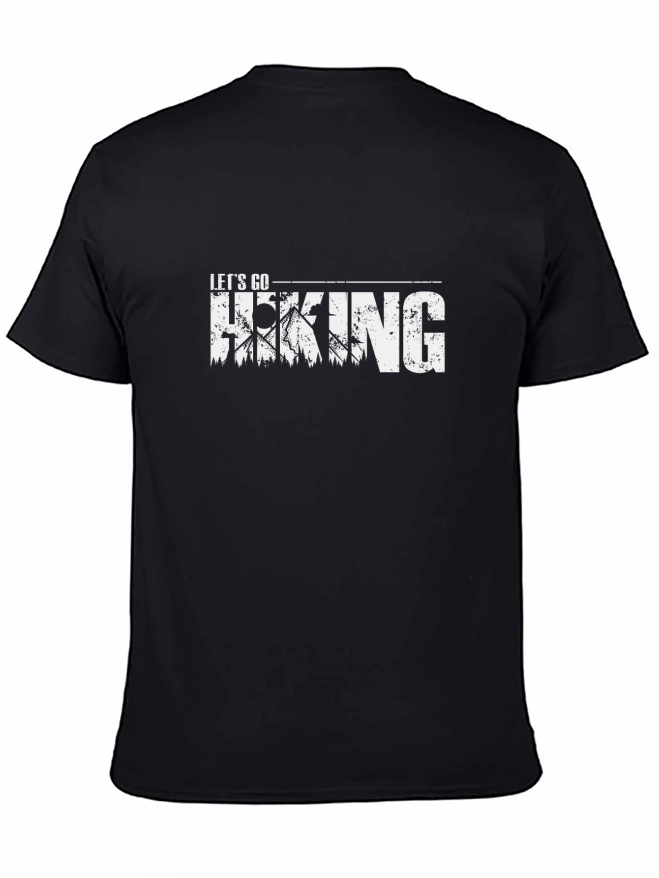 Lets Go Hiking Tee - Outdoor Adventure Shirt