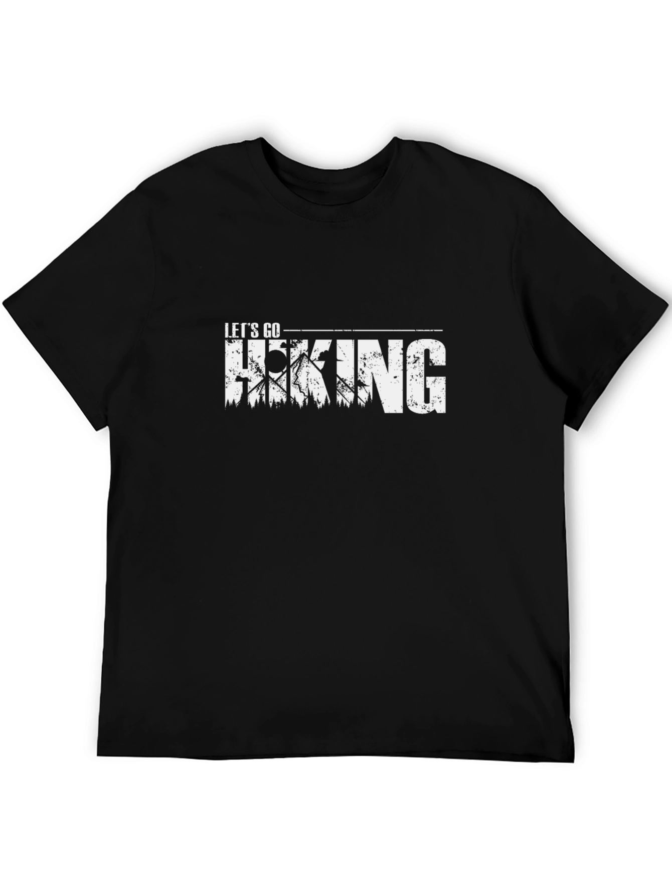 Lets Go Hiking Tee - Outdoor Adventure Shirt