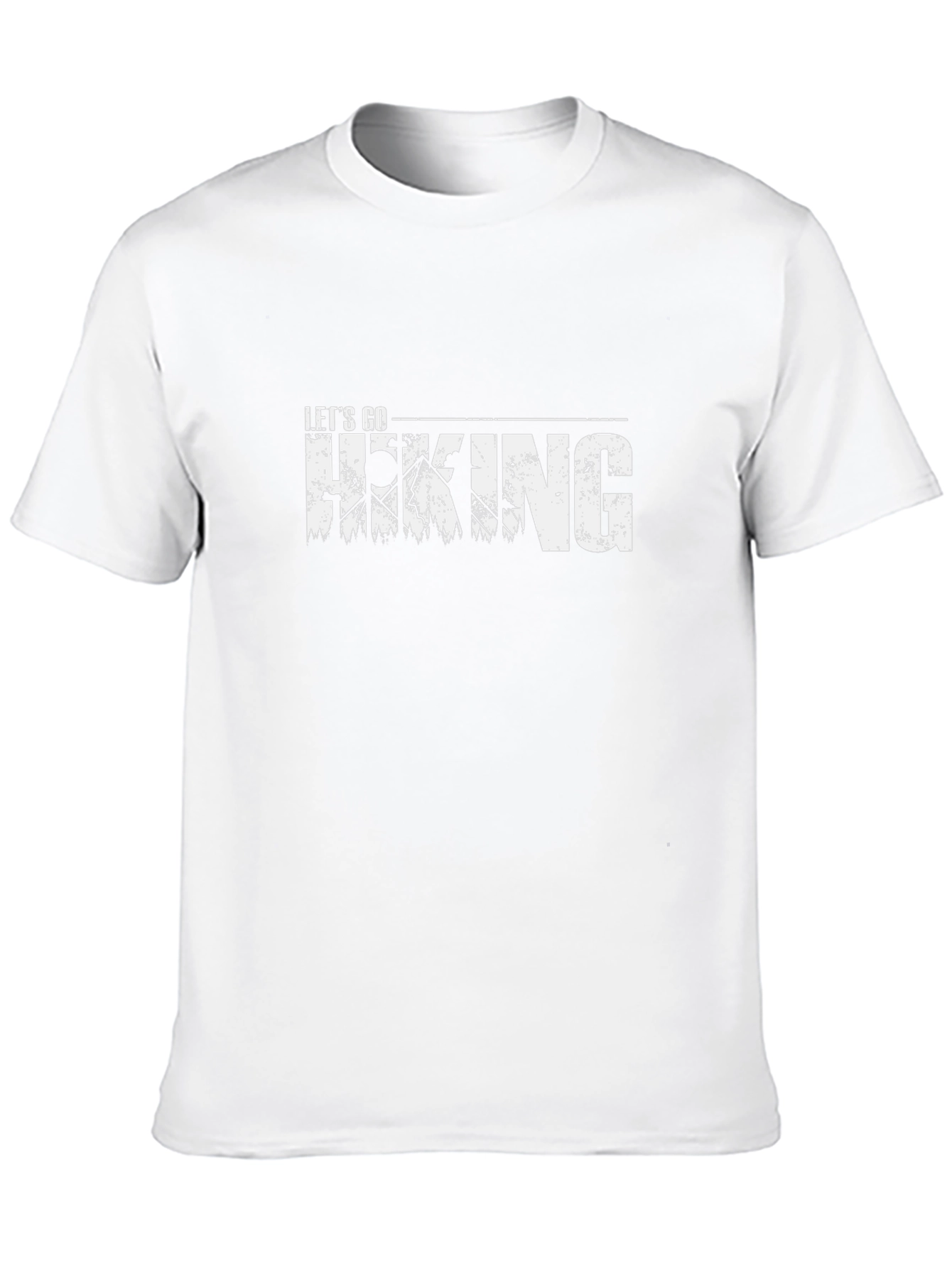 Lets Go Hiking Tee - Outdoor Adventure Shirt