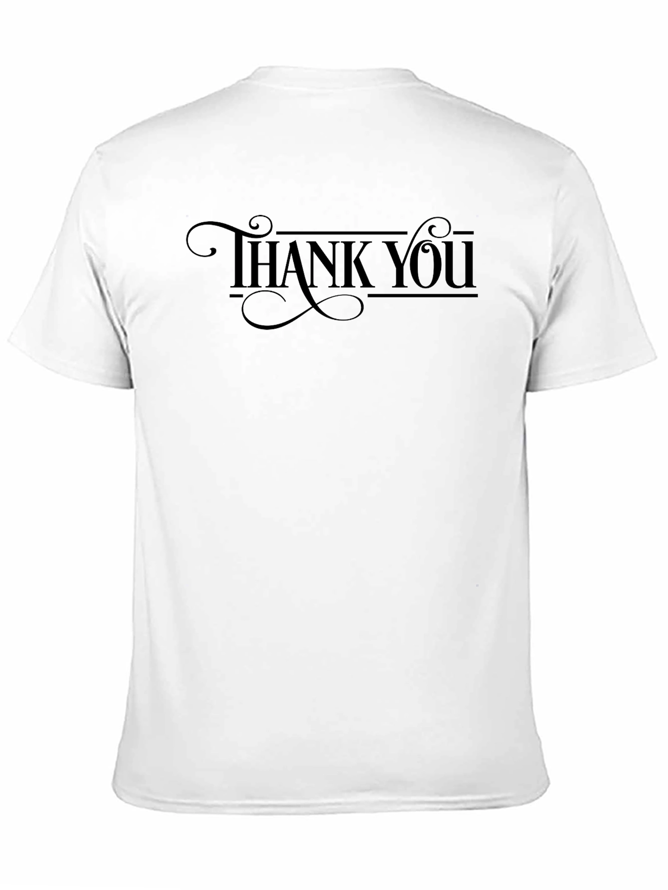 Thank You Graphic Print Tee