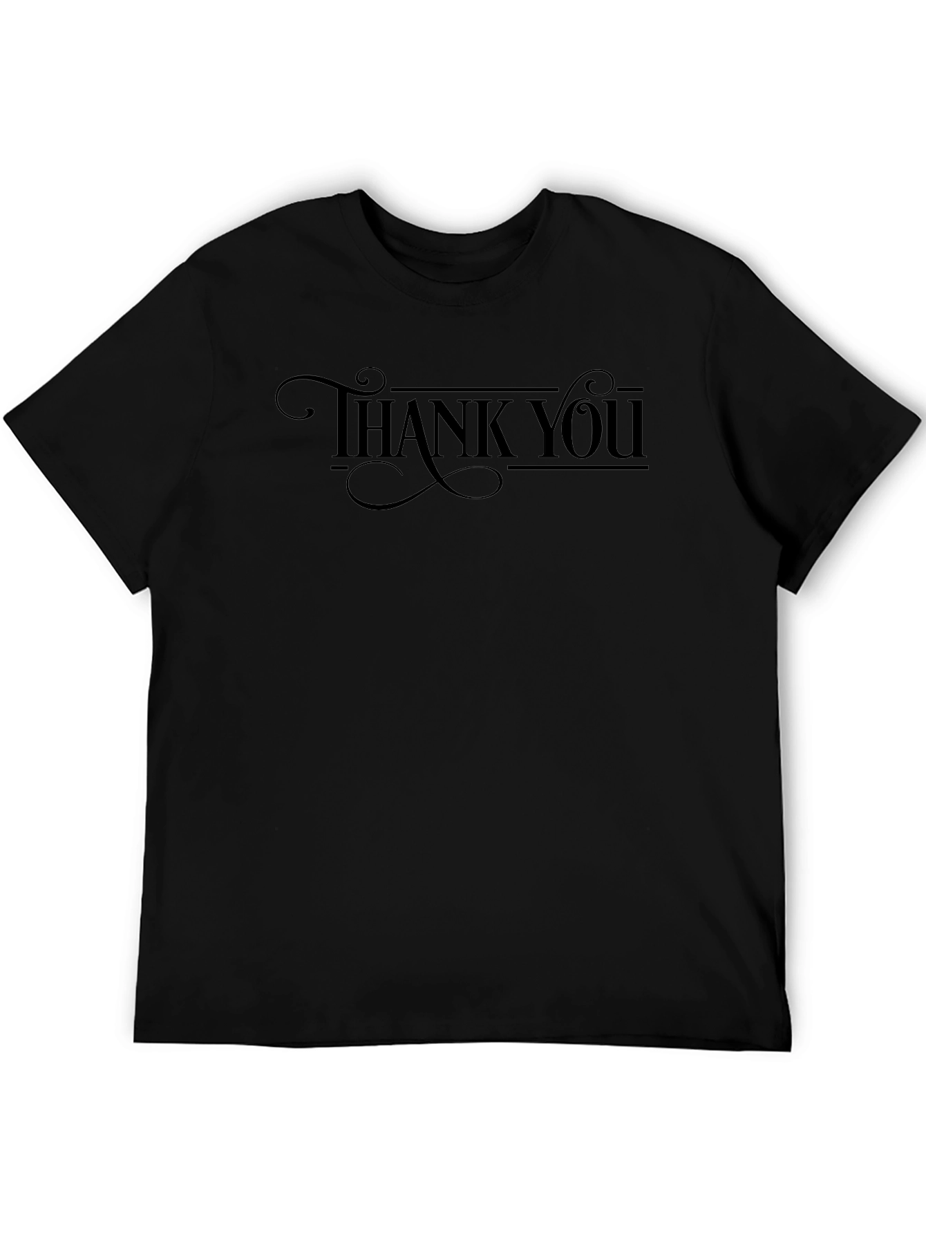Thank You Graphic Print Tee