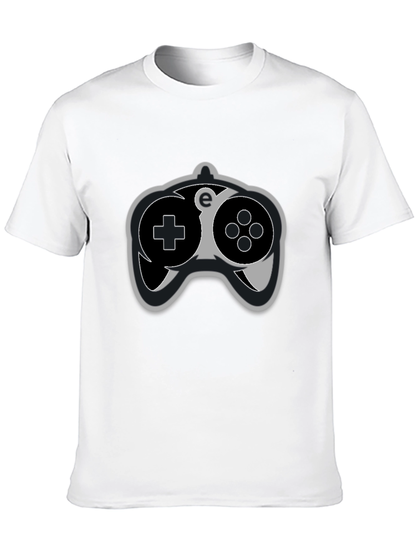 Gamer Controller Graphic Tee - Black Cotton T-Shirt