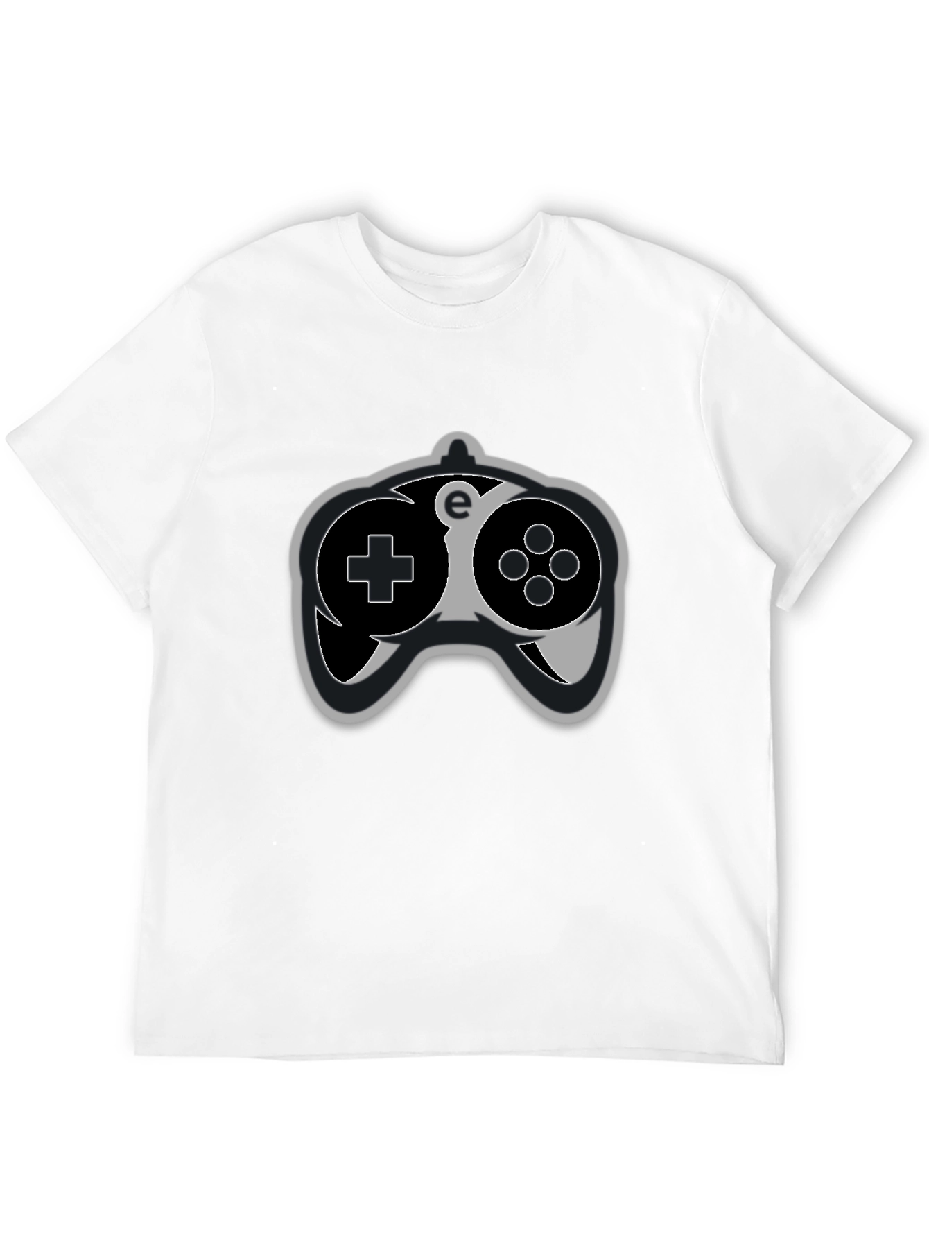 Gamer Controller Graphic Tee - Black Cotton T-Shirt