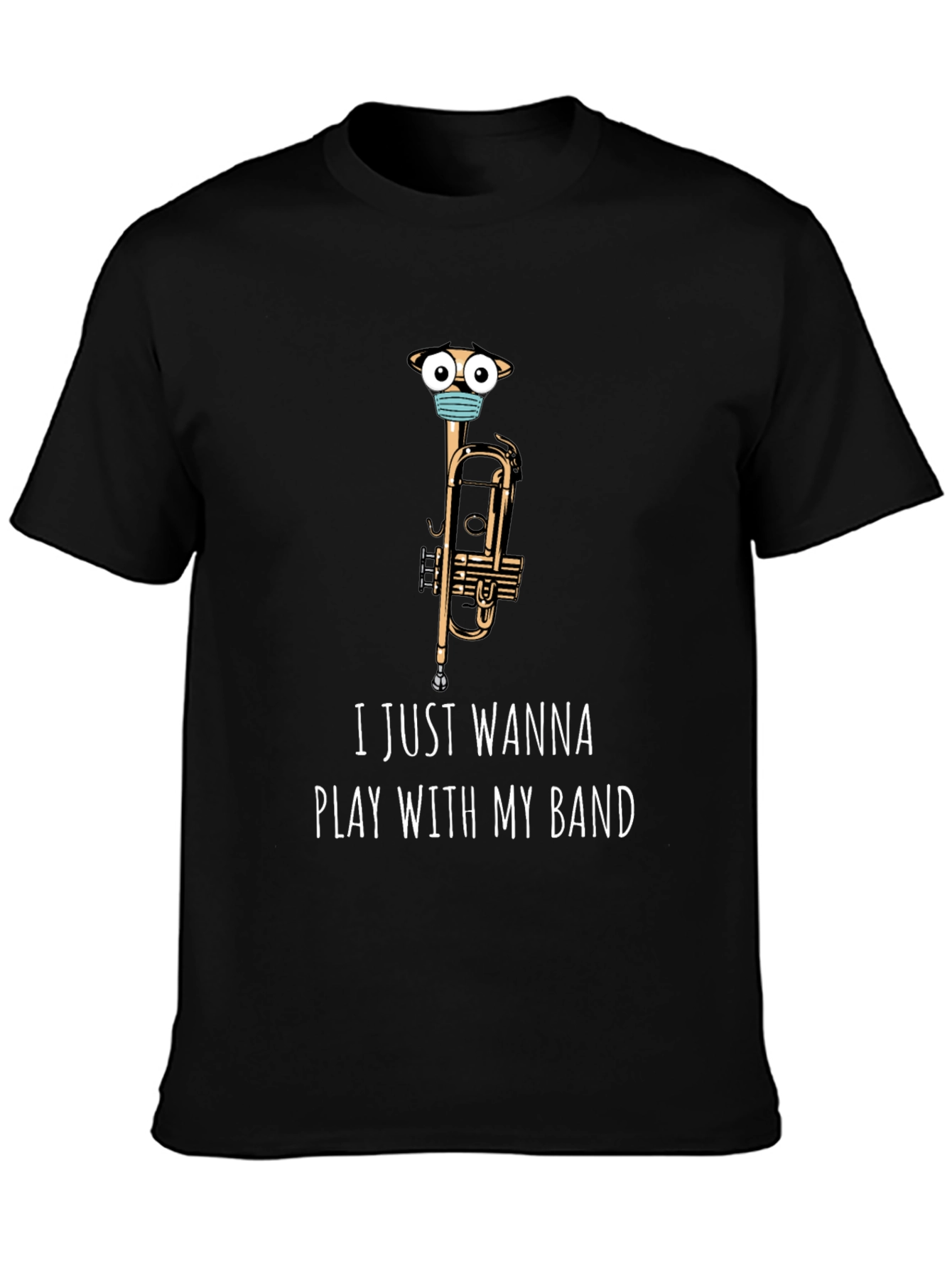 Funny Band T-Shirt - I Just Wanna Play!