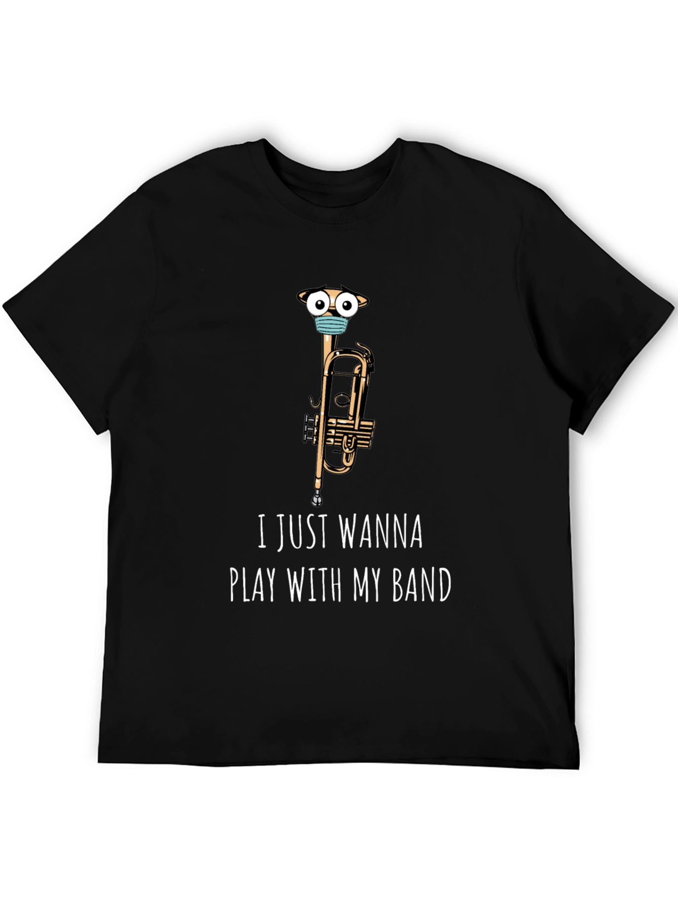 Funny Band T-Shirt - I Just Wanna Play!