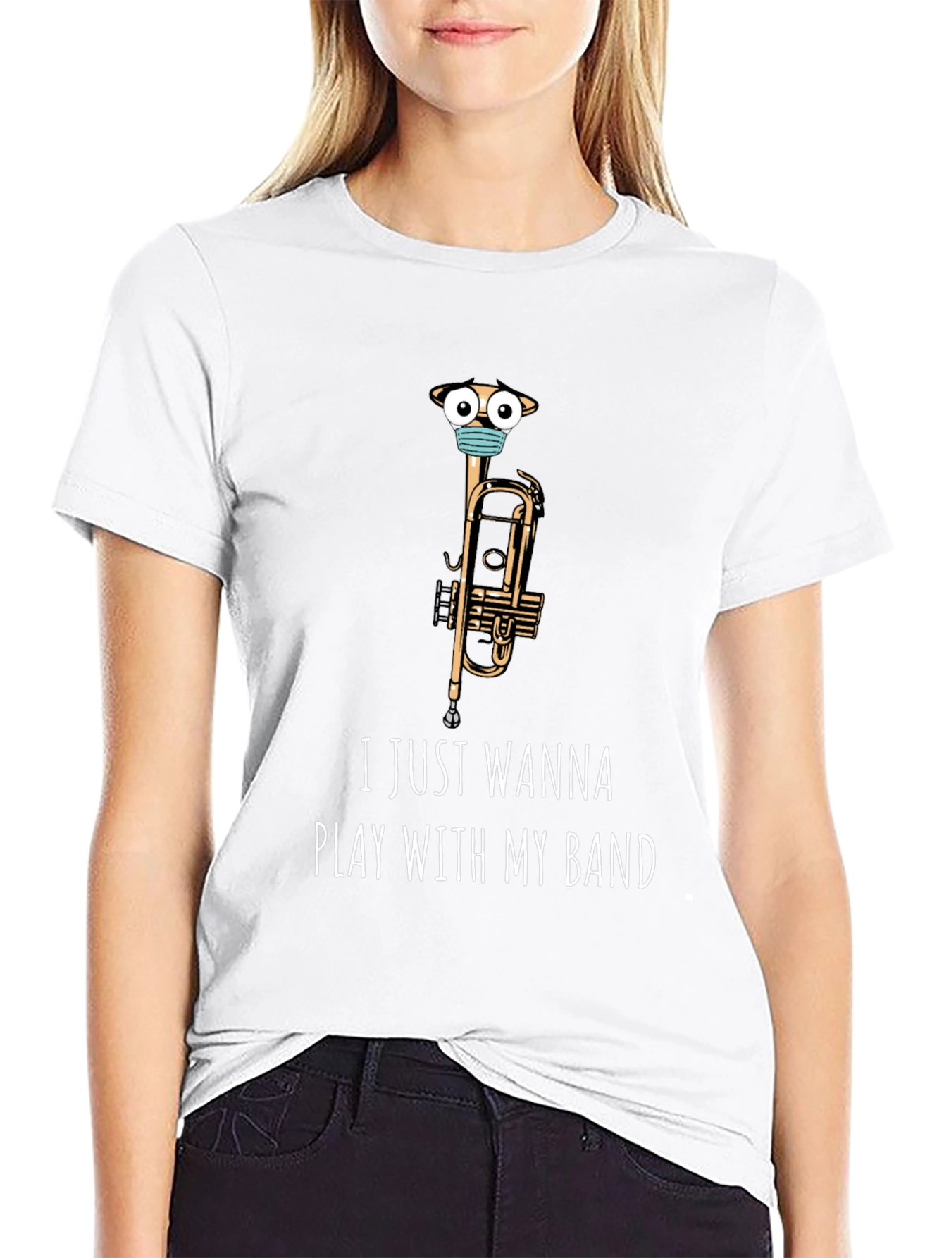 Funny Band T-Shirt - I Just Wanna Play!