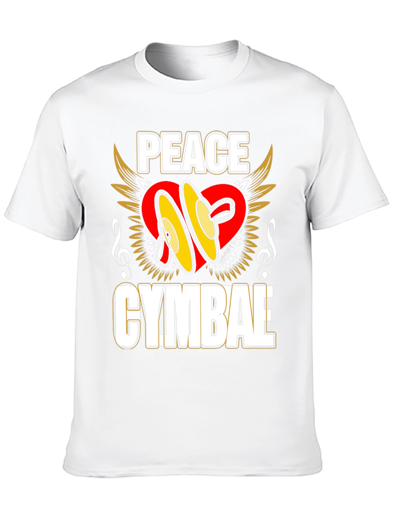 Peace Cymbae T-Shirt - Musician Apparel