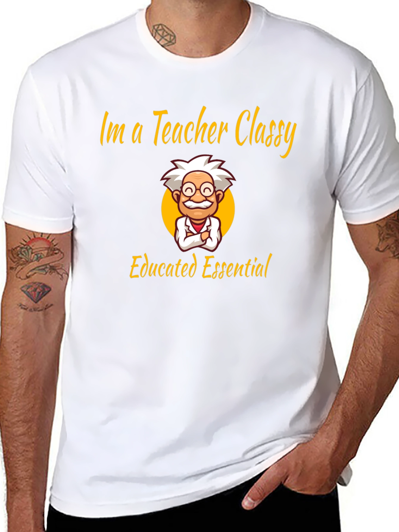 Im a Teacher Classy Essential Graphic T-Shirt