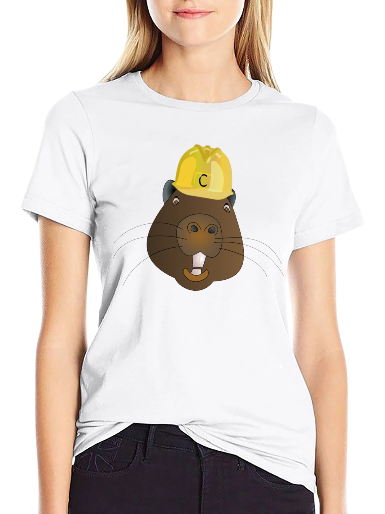 Beaver Builder T-Shirt - Cartoon Graphic Tee