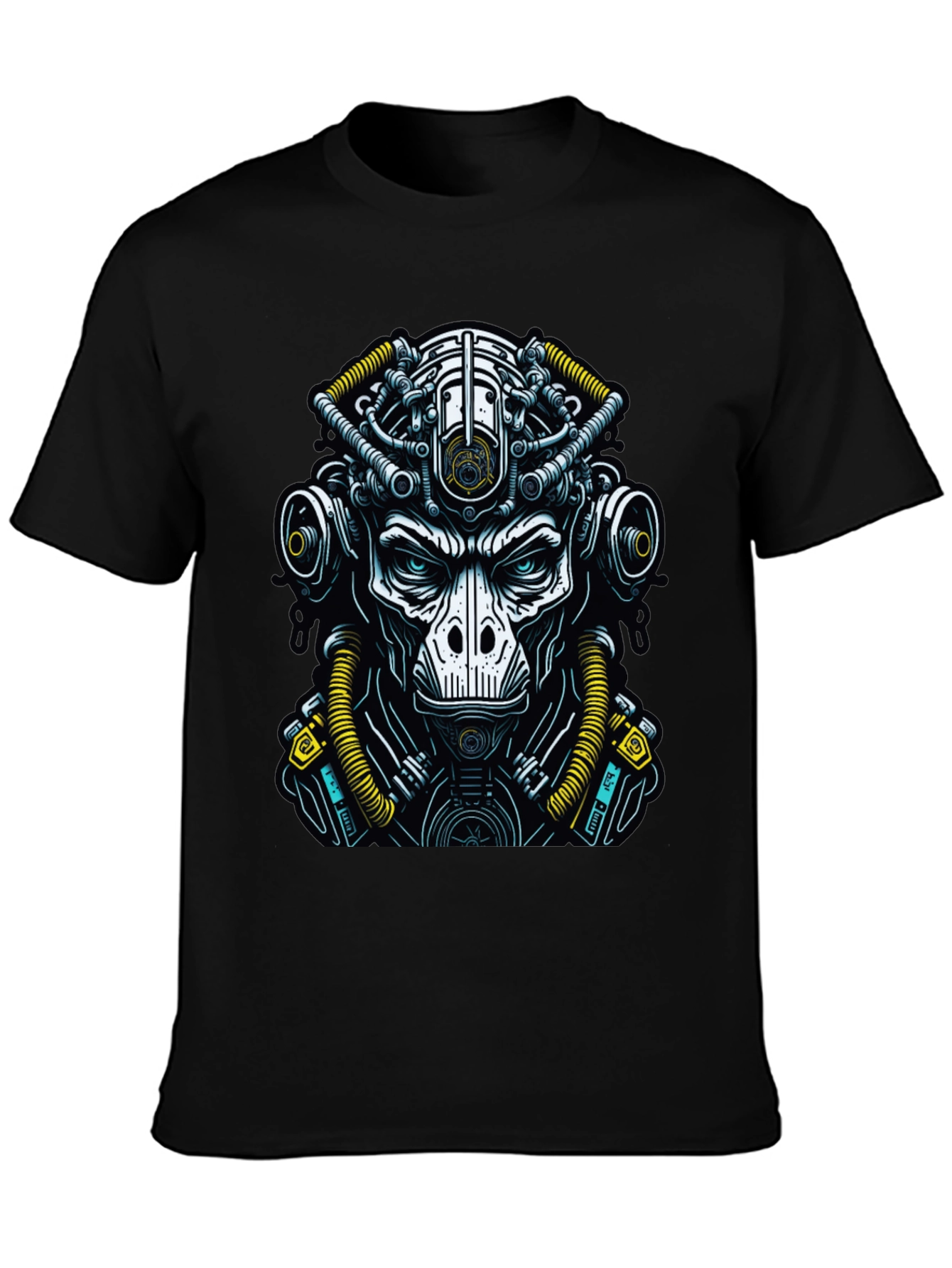 Cyberpunk Ape T-Shirt - Unique Graphic Tee