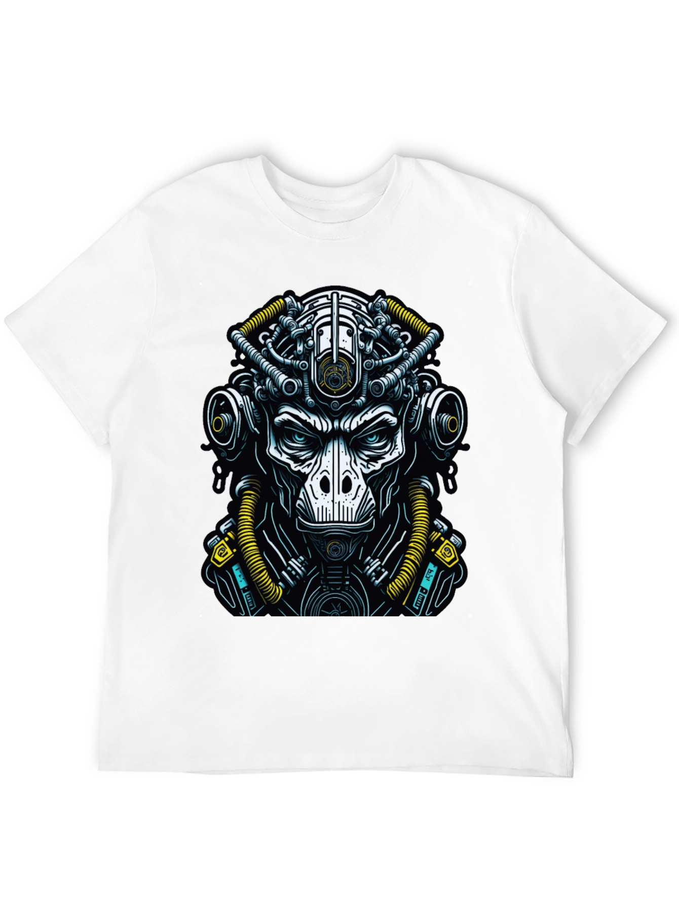 Cyberpunk Ape T-Shirt - Unique Graphic Tee