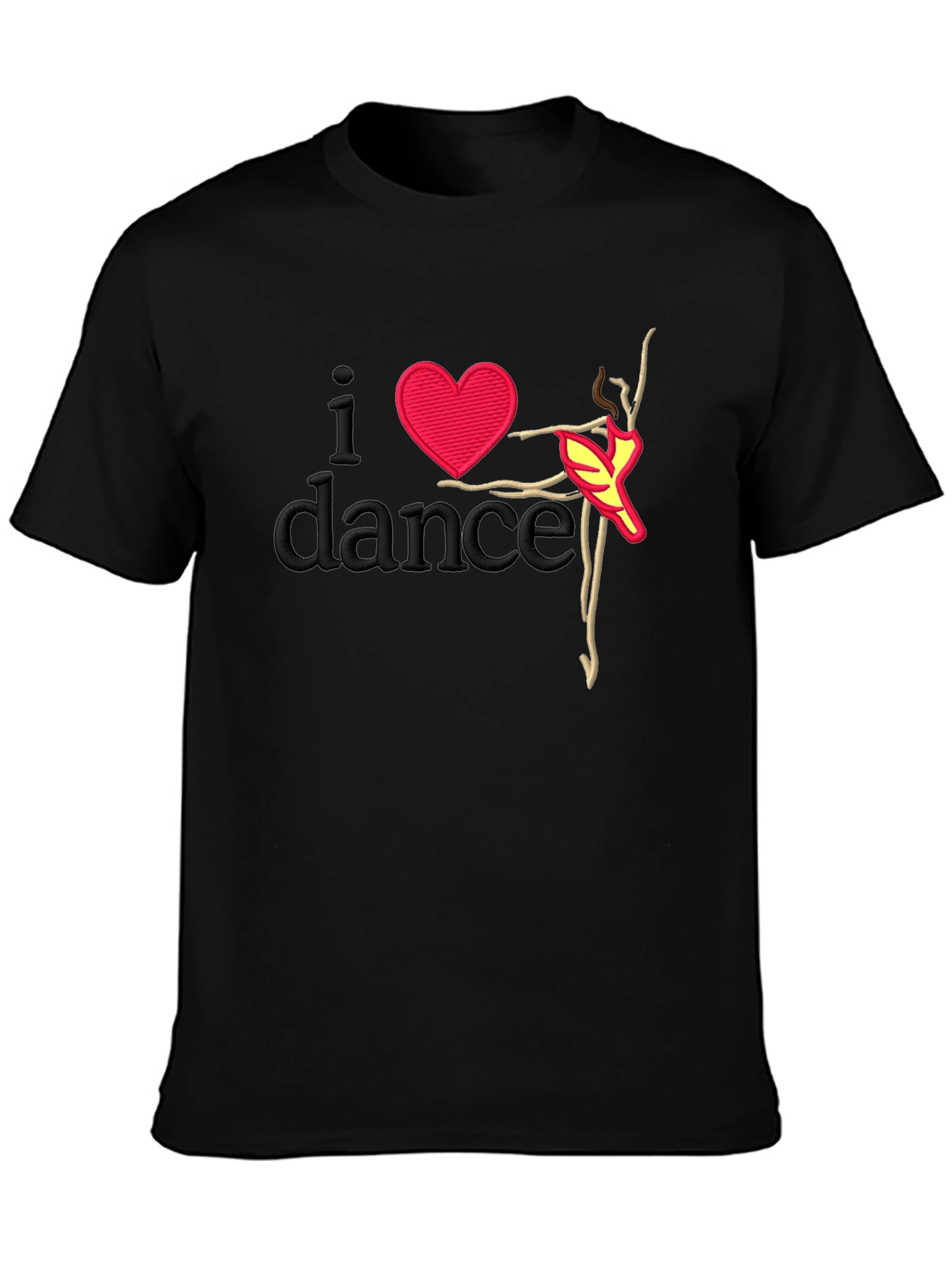 I Heart Dance T-Shirt - Black