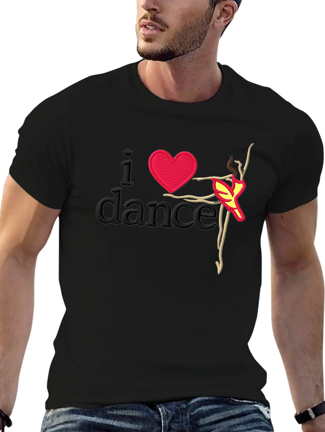 I Heart Dance T-Shirt - Black