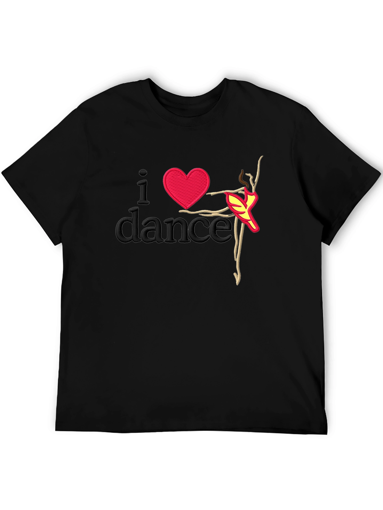 I Heart Dance T-Shirt - Black