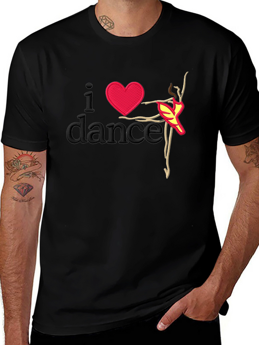 I Heart Dance T-Shirt - Black