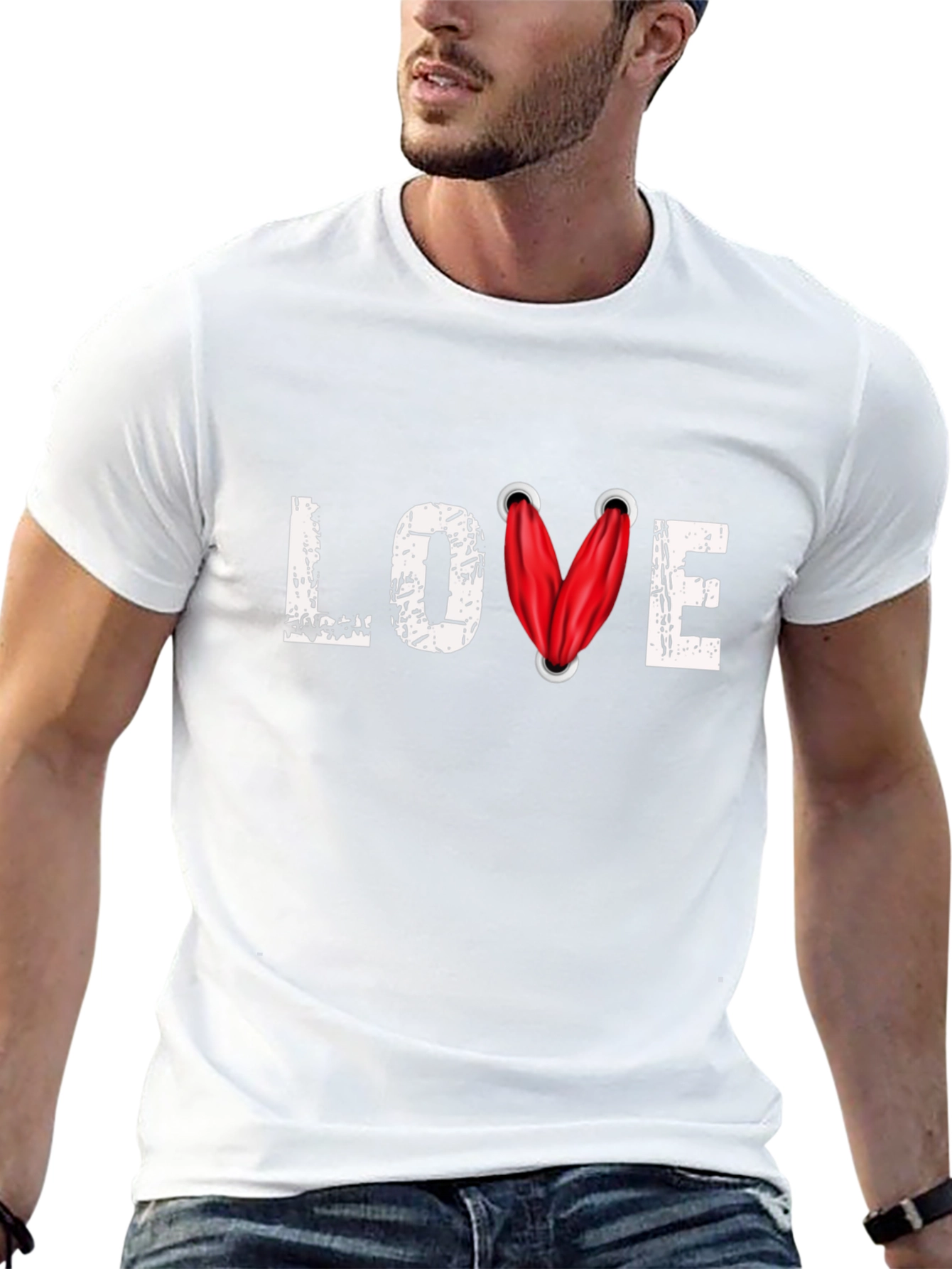 LOVE Muscle Gym Workout T-Shirt