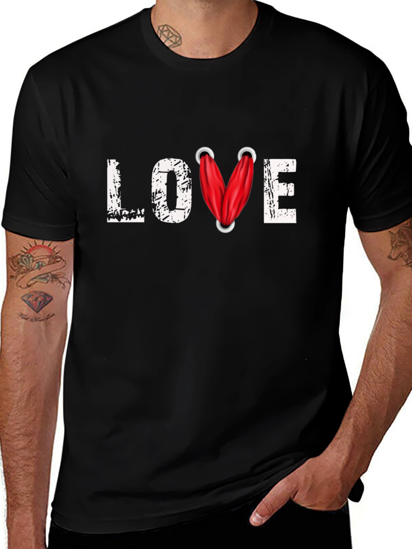 LOVE Muscle Gym Workout T-Shirt
