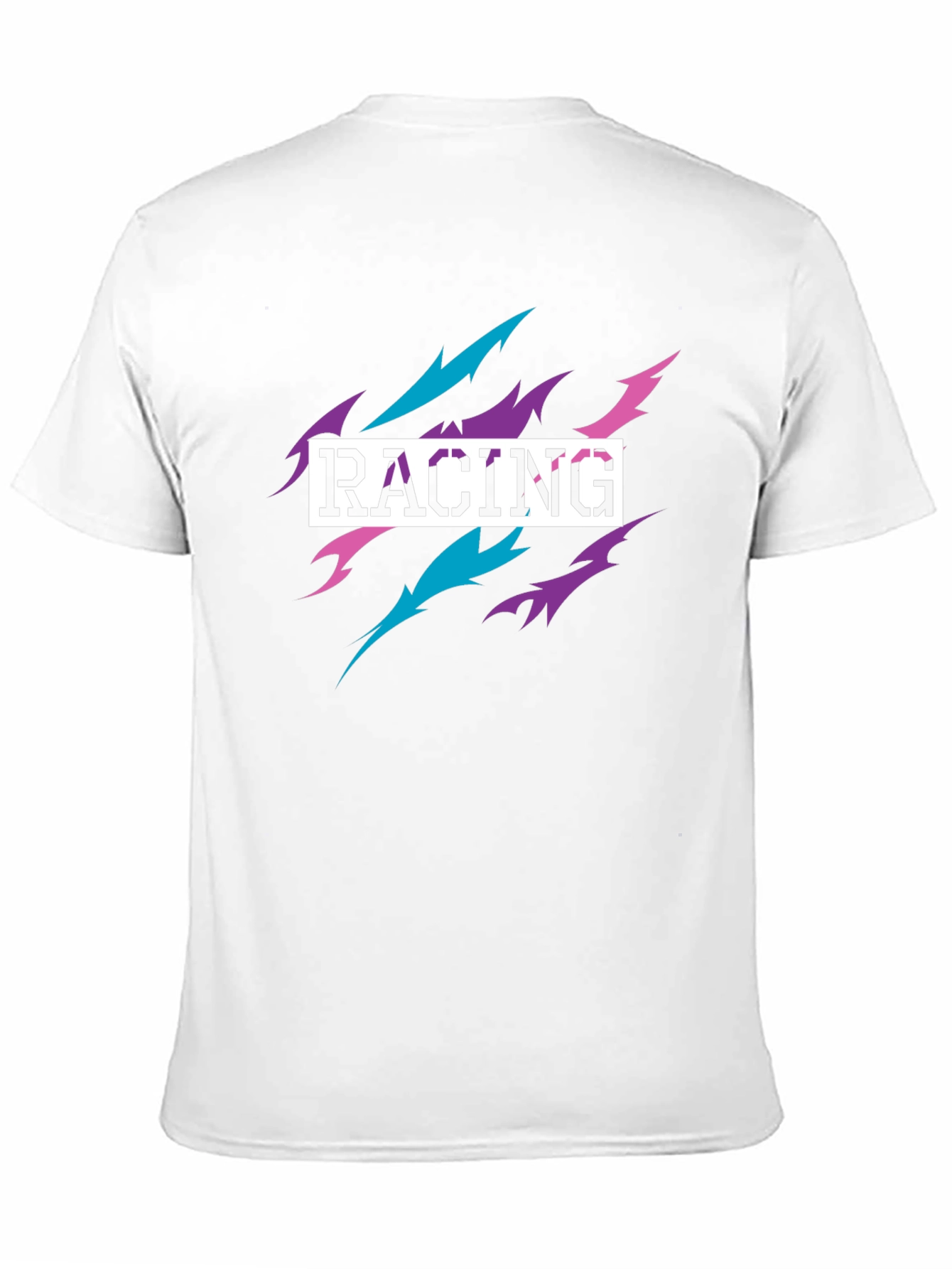 Racing Graphic Tee - Retro Style
