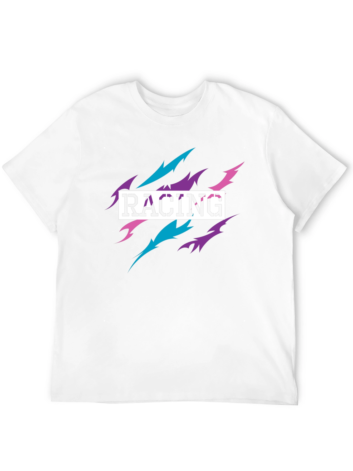 Racing Graphic Tee - Retro Style