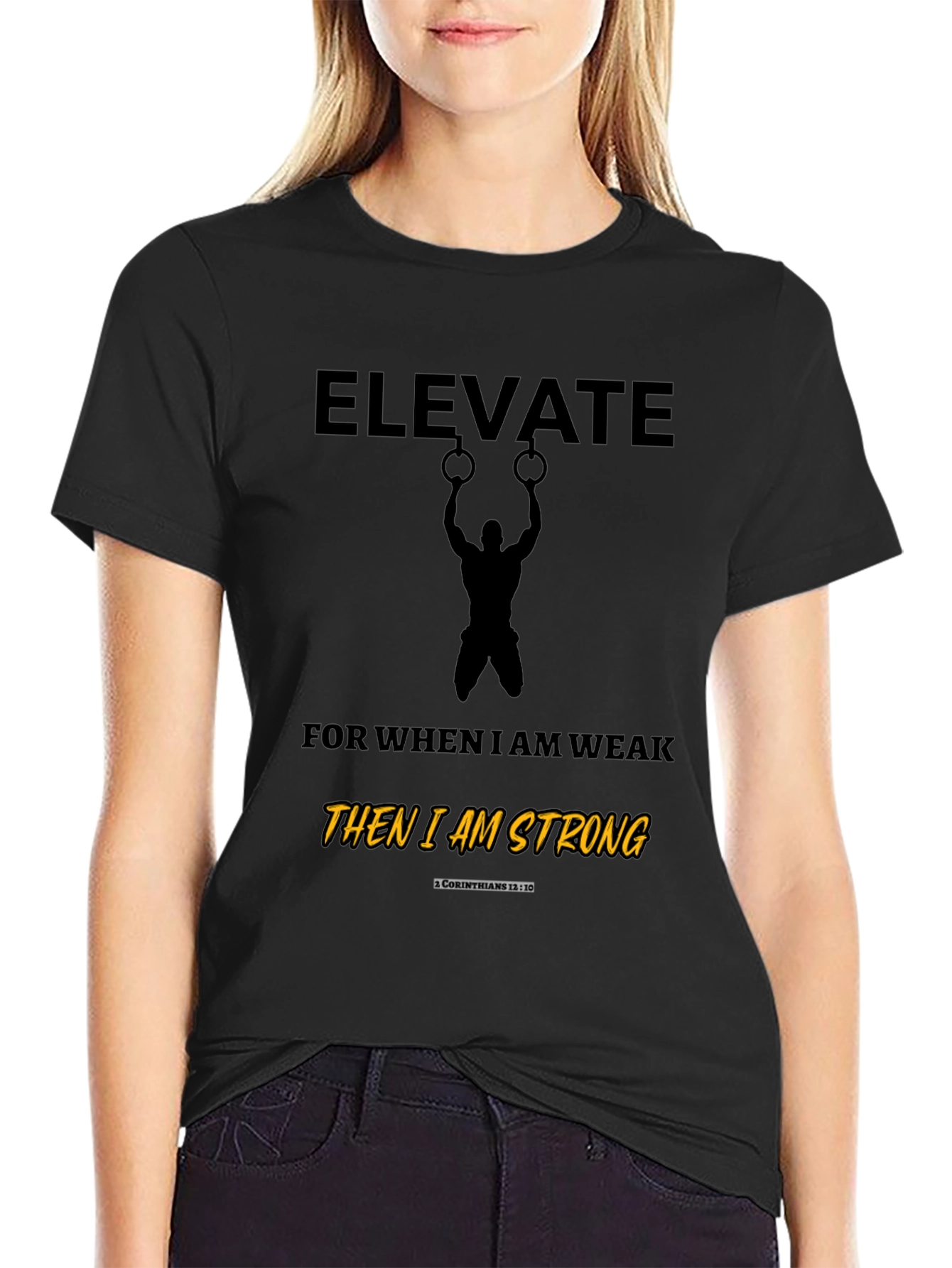 Elevate Gym Motivation T-Shirt