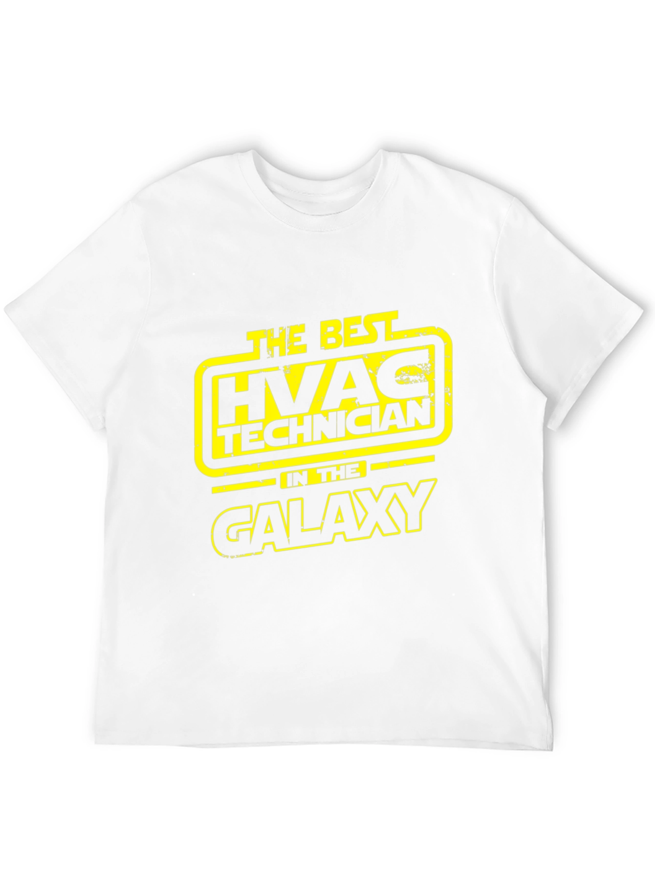 HVAC Technician in the Galaxy Black T-Shirt