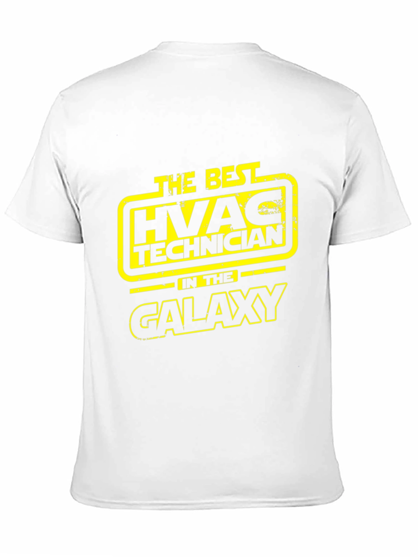 HVAC Technician in the Galaxy Black T-Shirt