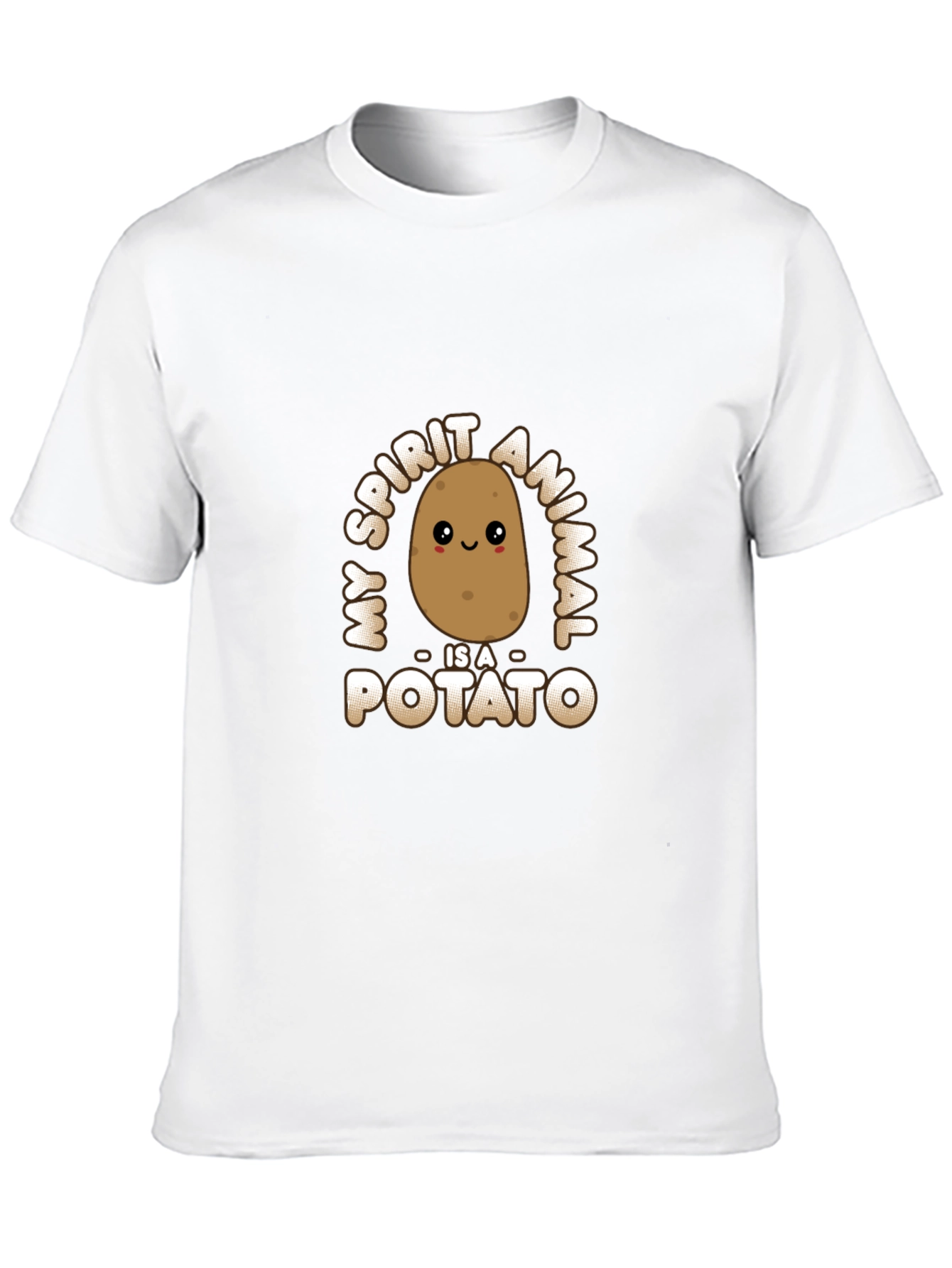 My Spirit Animal Potato T-Shirt - Funny Graphic Tee