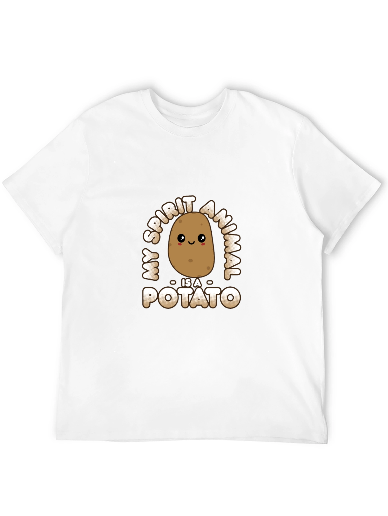My Spirit Animal Potato T-Shirt - Funny Graphic Tee