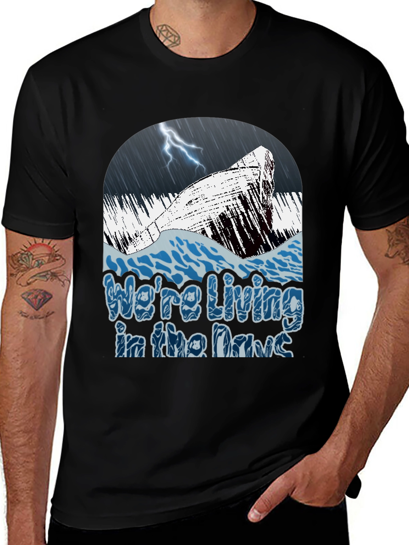 Were Living In The Daze Graphic T-Shirt