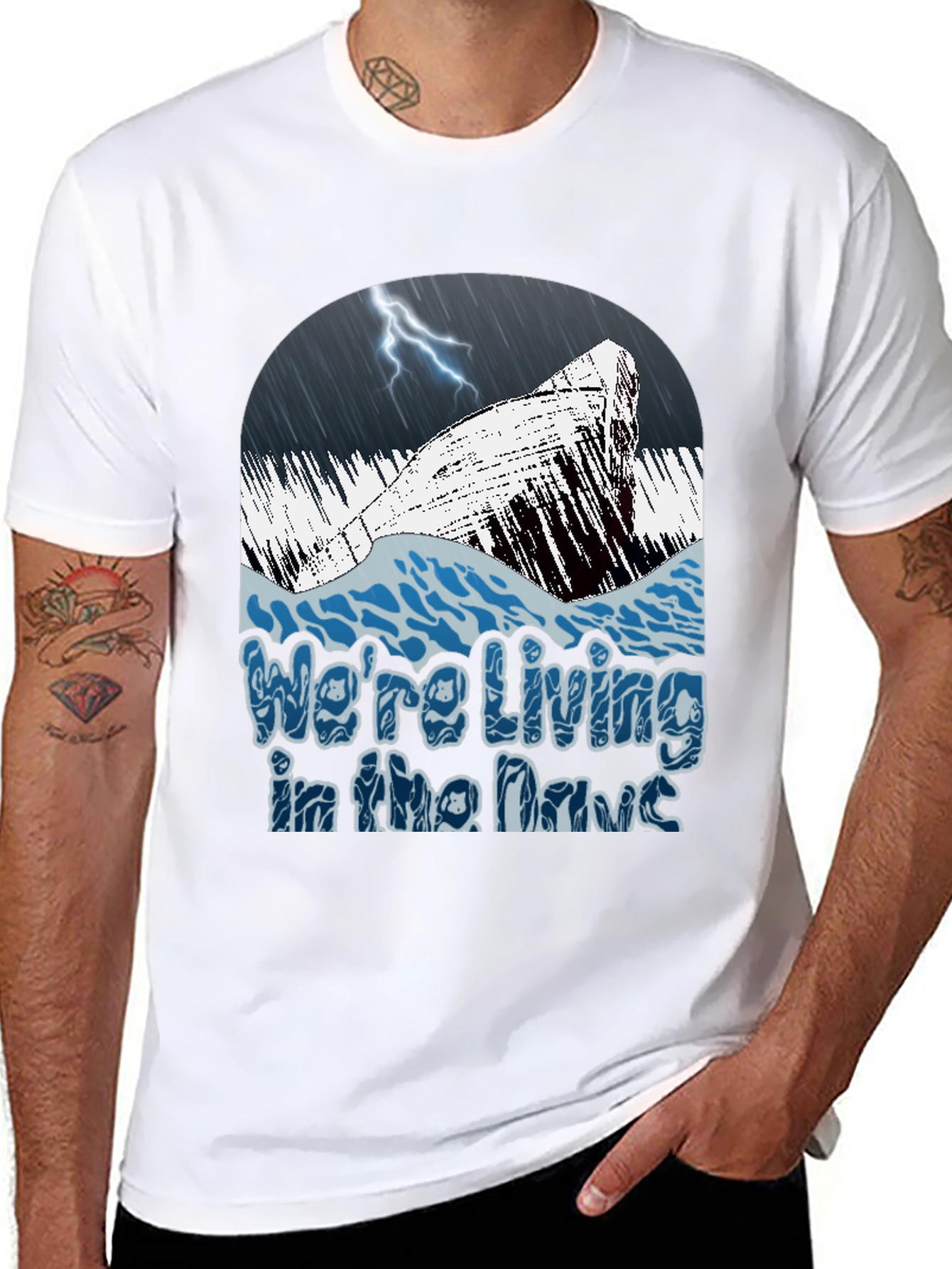 Were Living In The Daze Graphic T-Shirt