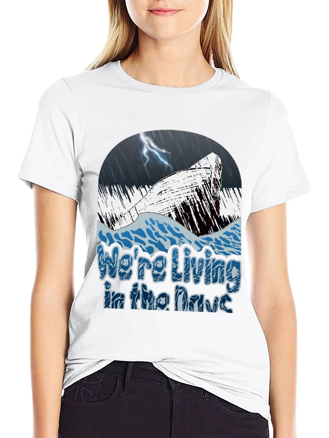 Were Living In The Daze Graphic T-Shirt