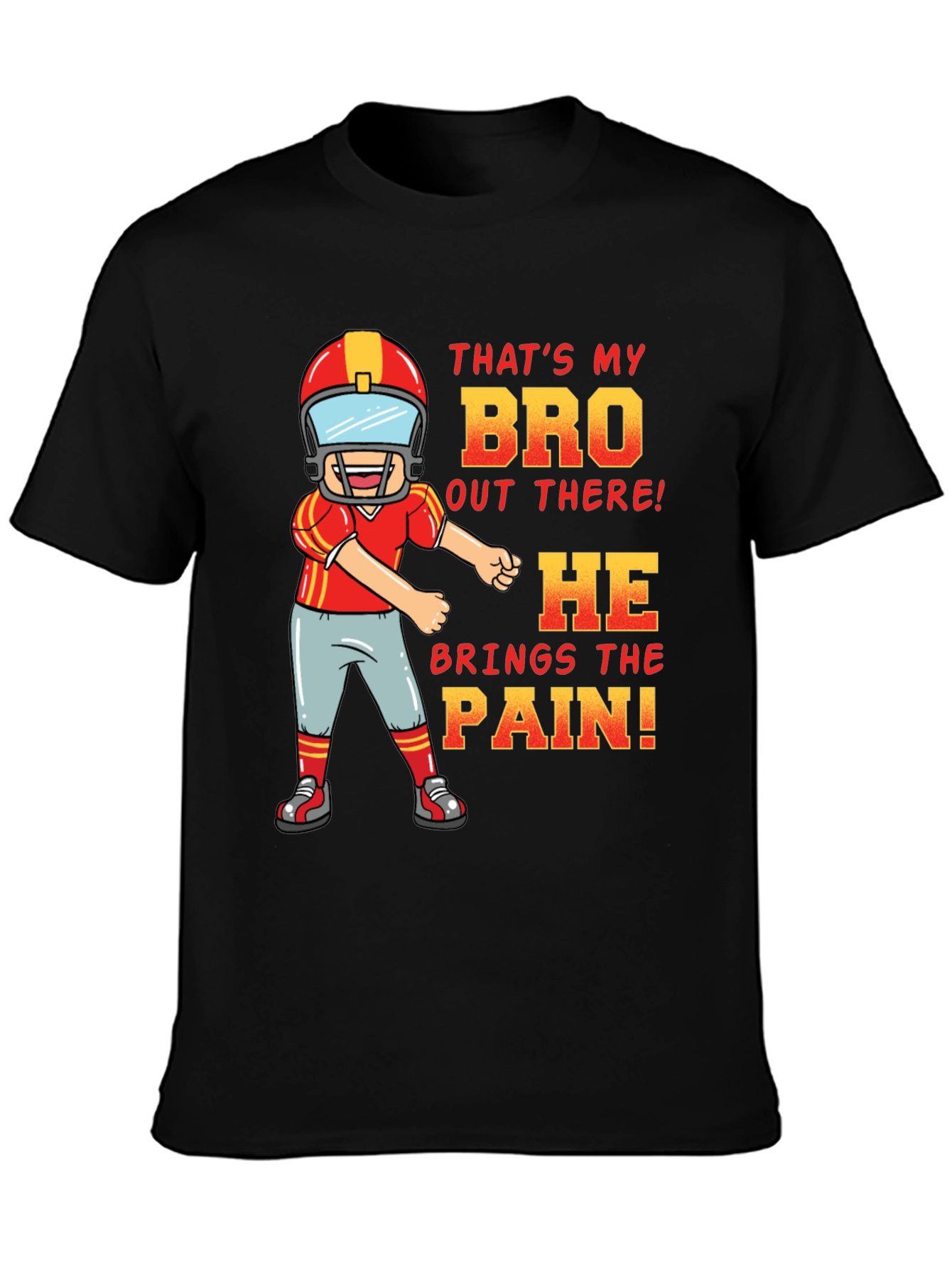Thats My Bro Football T-Shirt