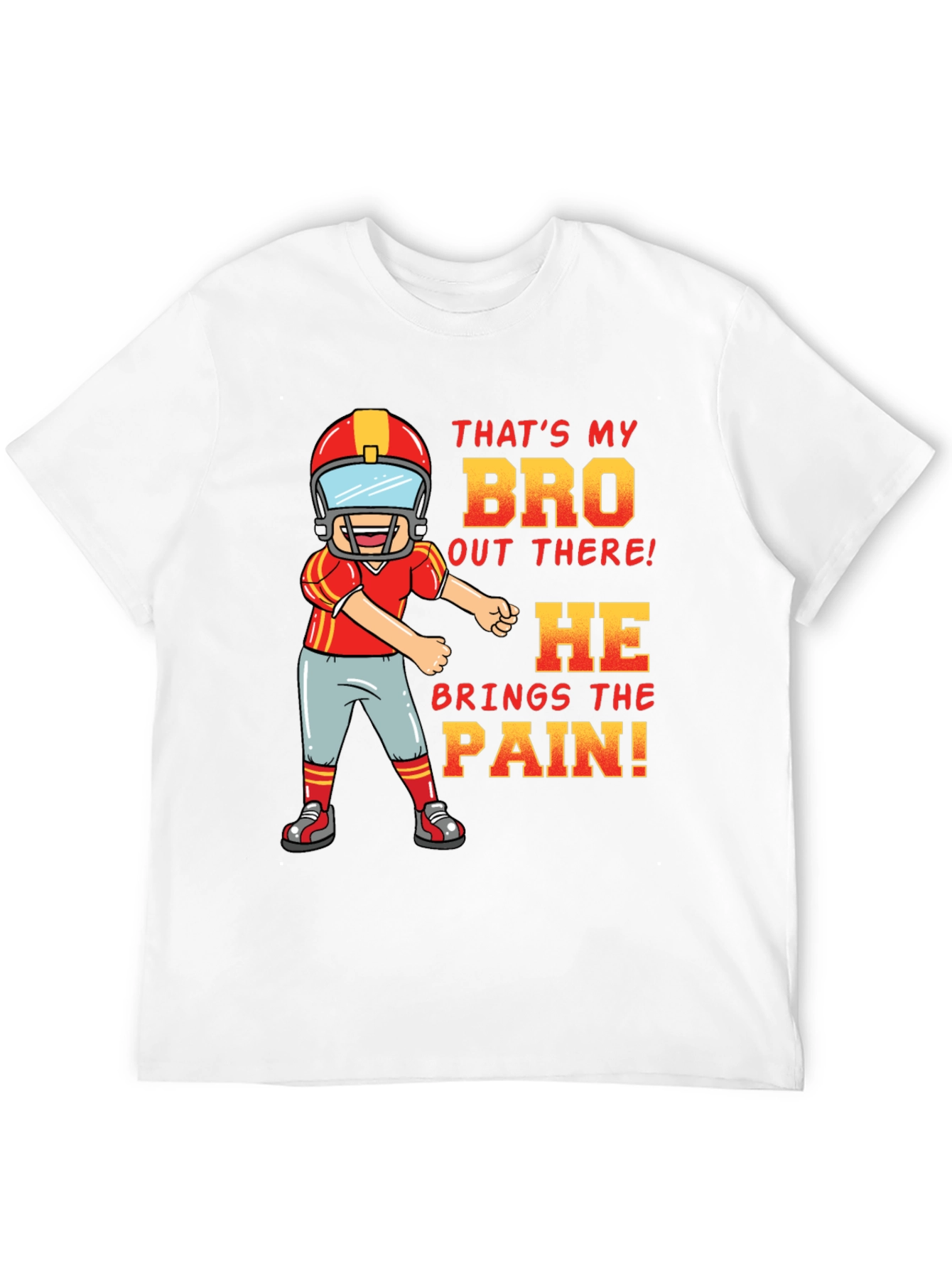 Thats My Bro Football T-Shirt