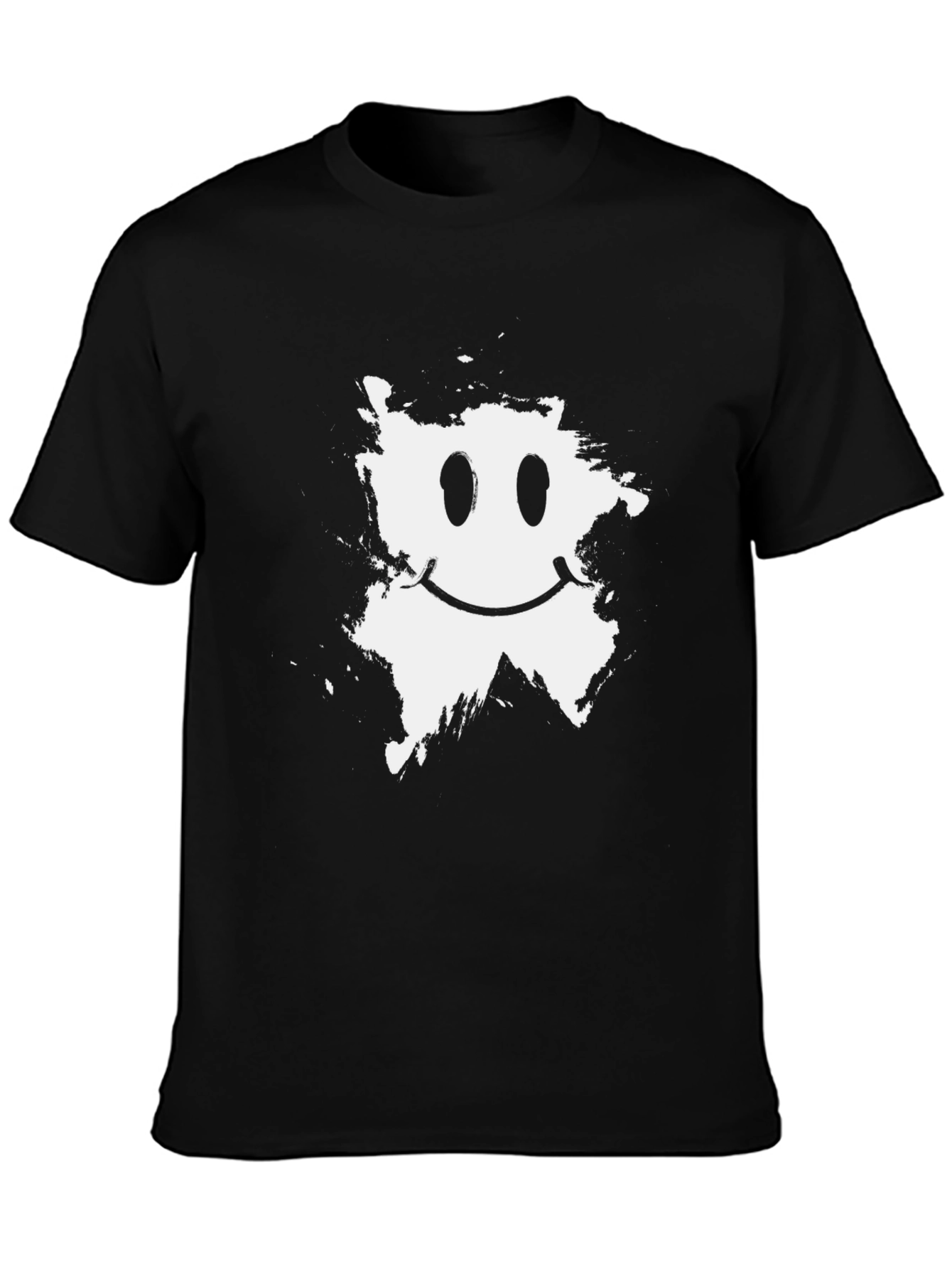 Smiley Face Graphic T-Shirt