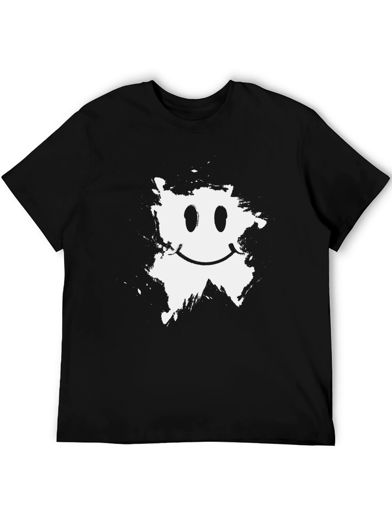 Smiley Face Graphic T-Shirt