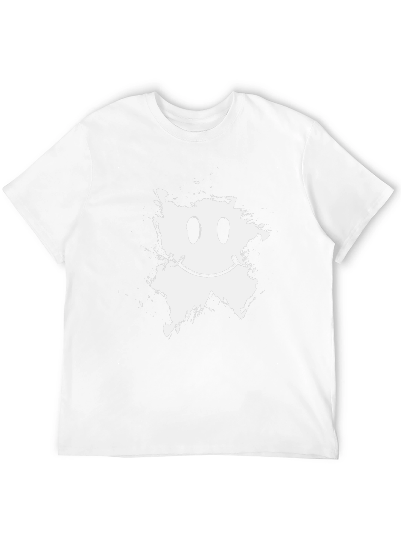 Smiley Face Graphic T-Shirt