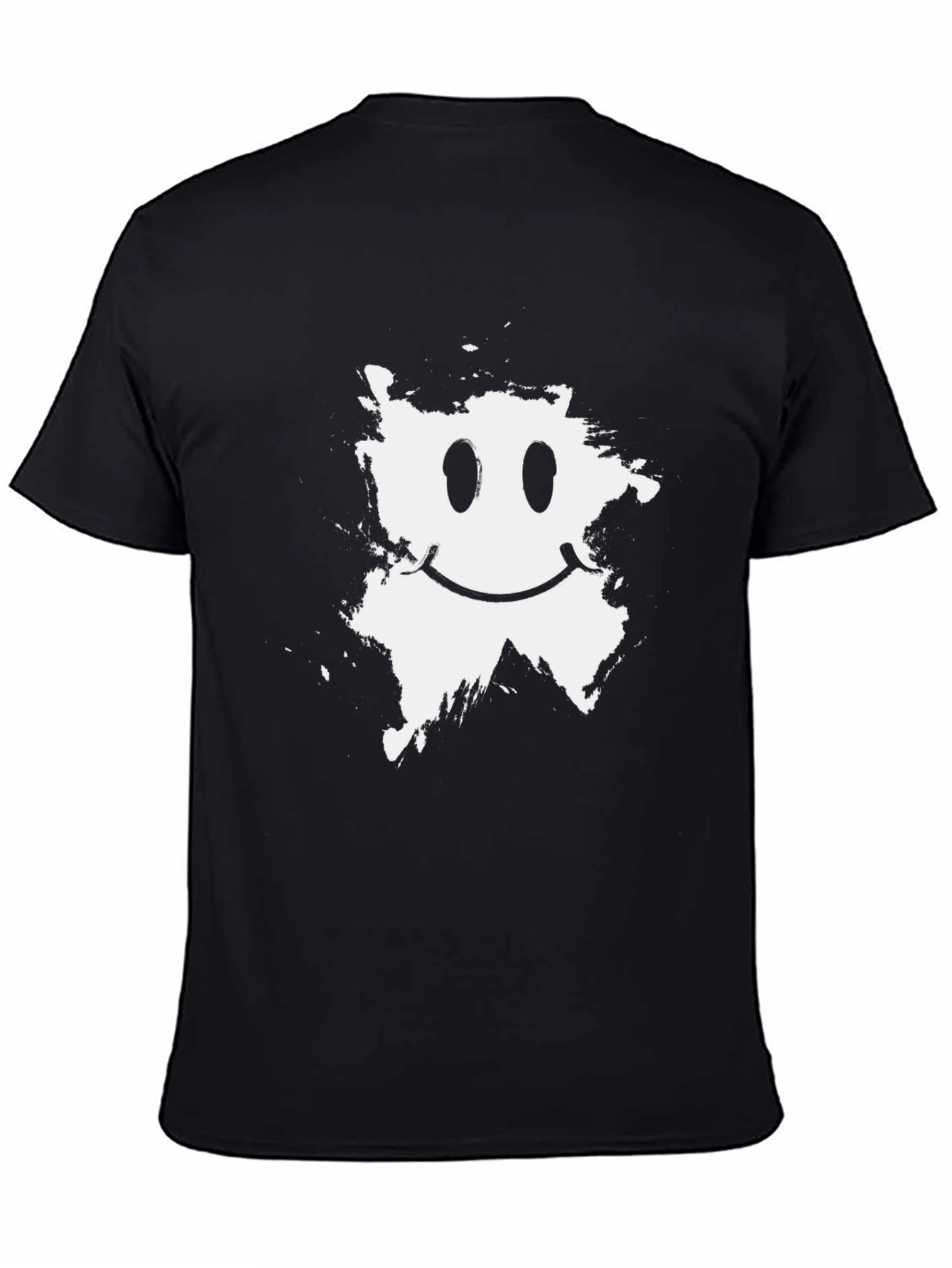 Smiley Face Graphic T-Shirt